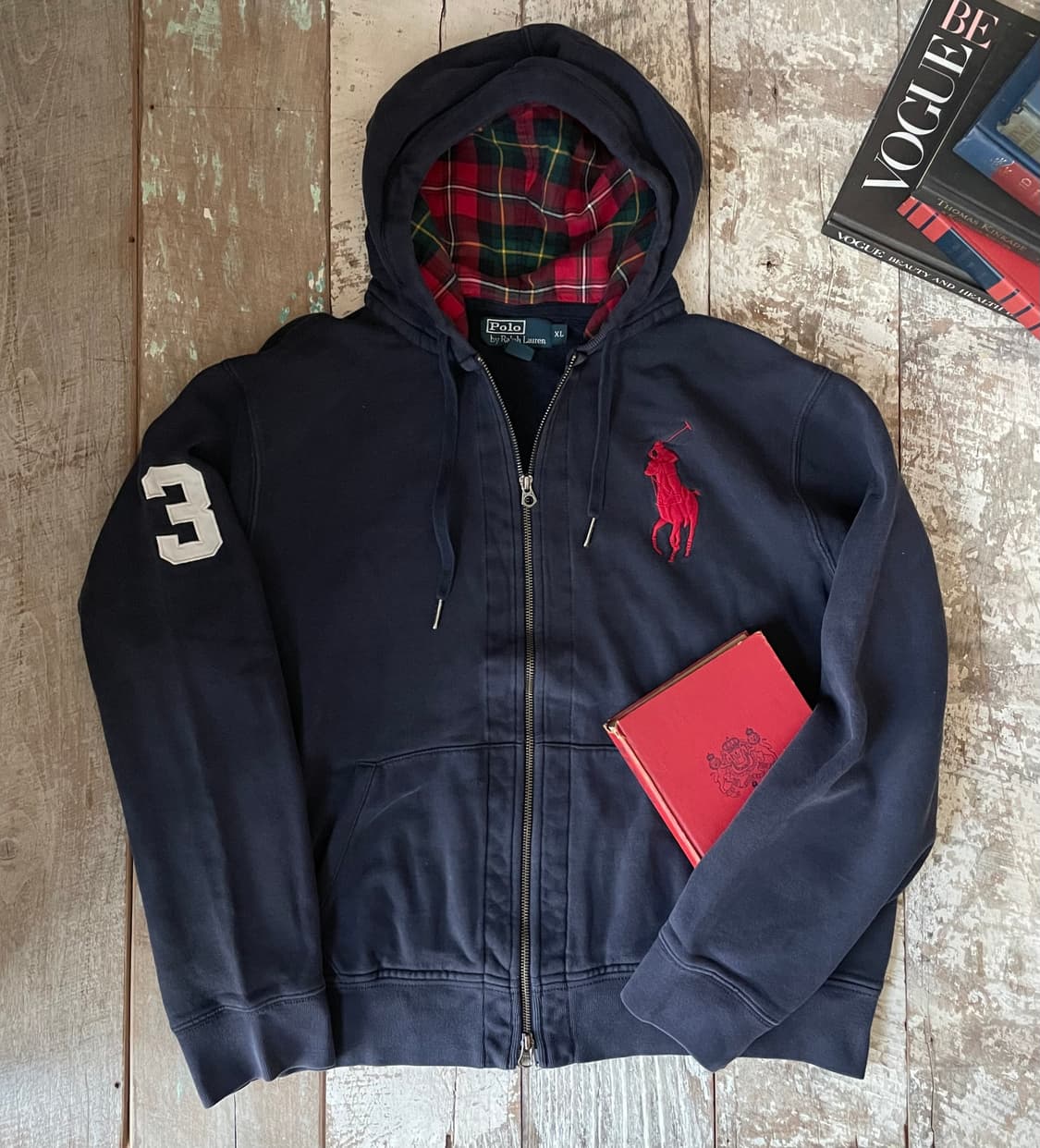 Vintage Polo Ralph Lauren Big Pony Zip-U 상품이미지1