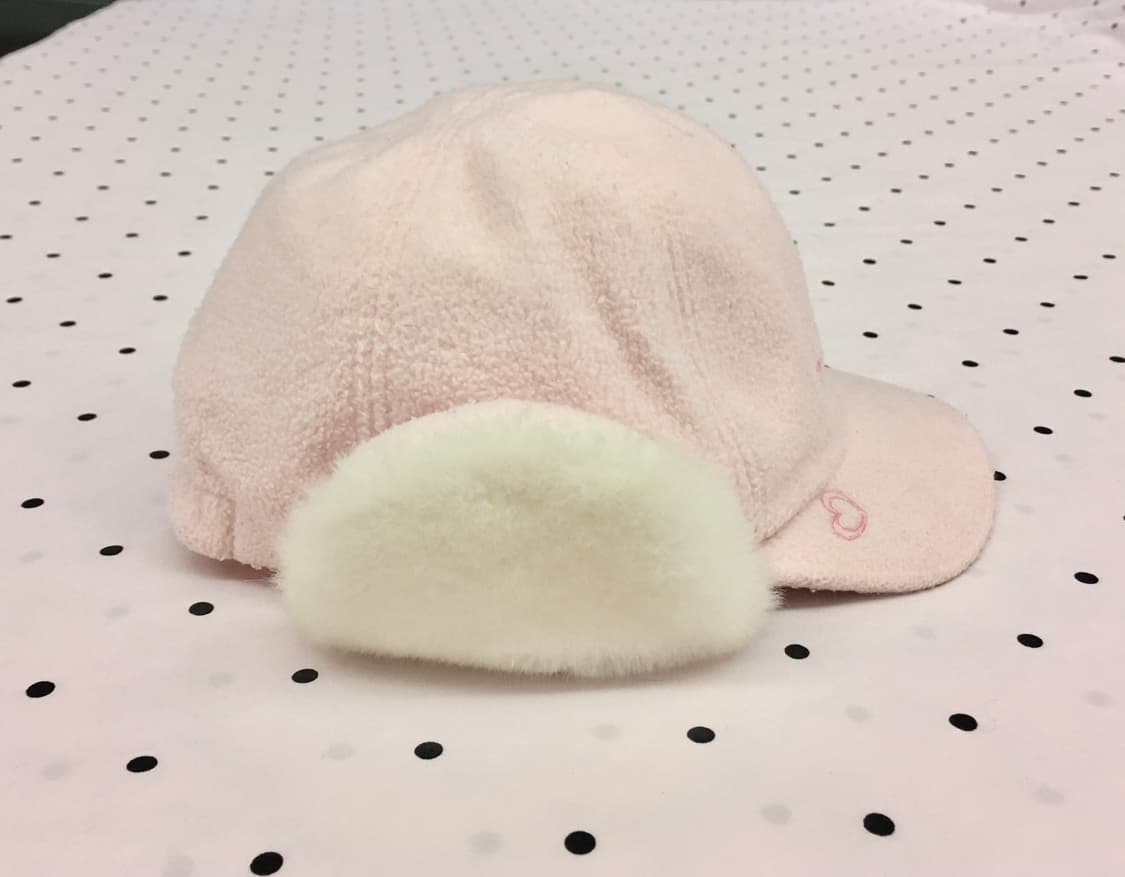 연핑크 퍼 귀도리 캡 모자 트루퍼햇 히메갸루 조지후쿠 상품이미지3