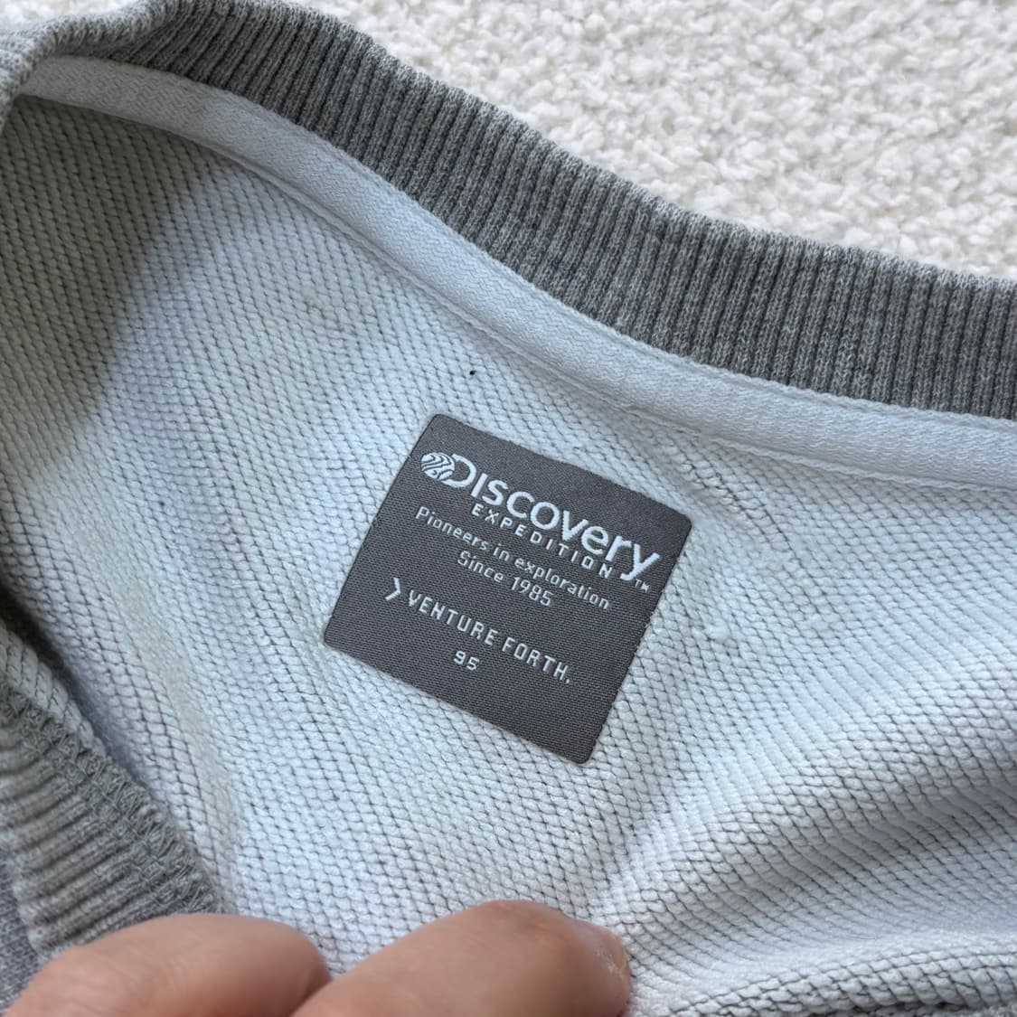 95 디스커버리 긴팔 맨투맨 티셔츠 0305E 상품이미지3