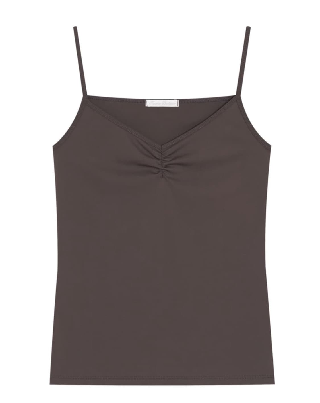 샵페어리 세트 rib half top, clear sleeveless 상품이미지2