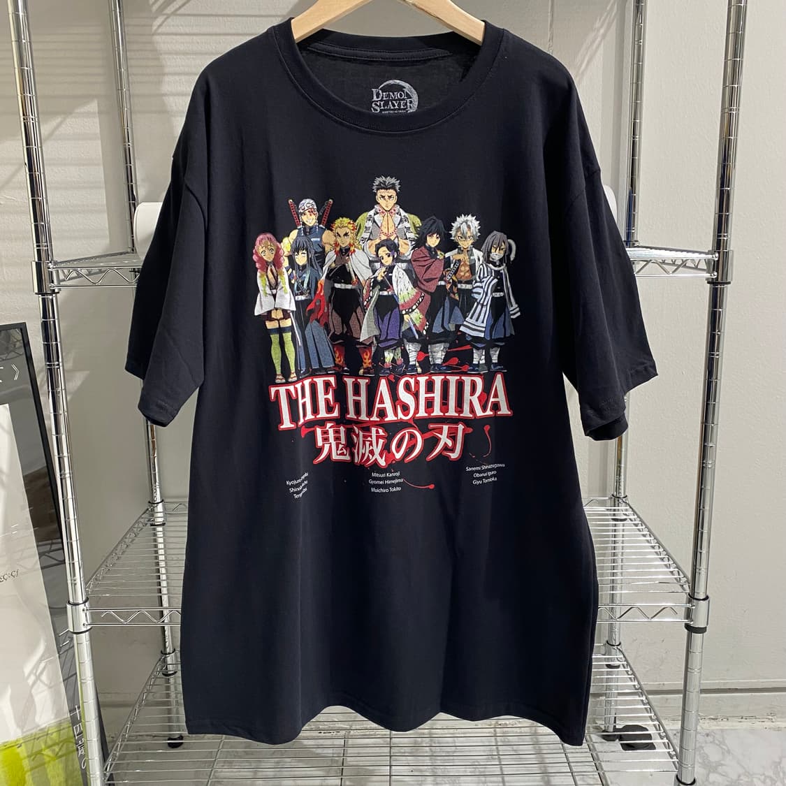귀멸의칼날 주 오피셜 애니메이션 티셔츠 상품이미지1