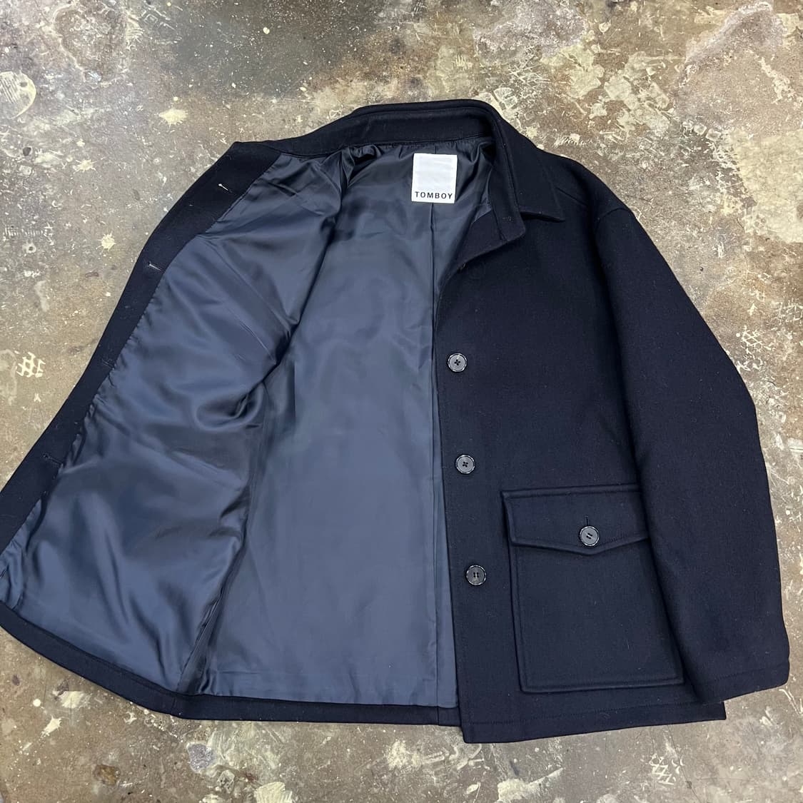 F) 톰보이 모직 자켓 마이 상품이미지3