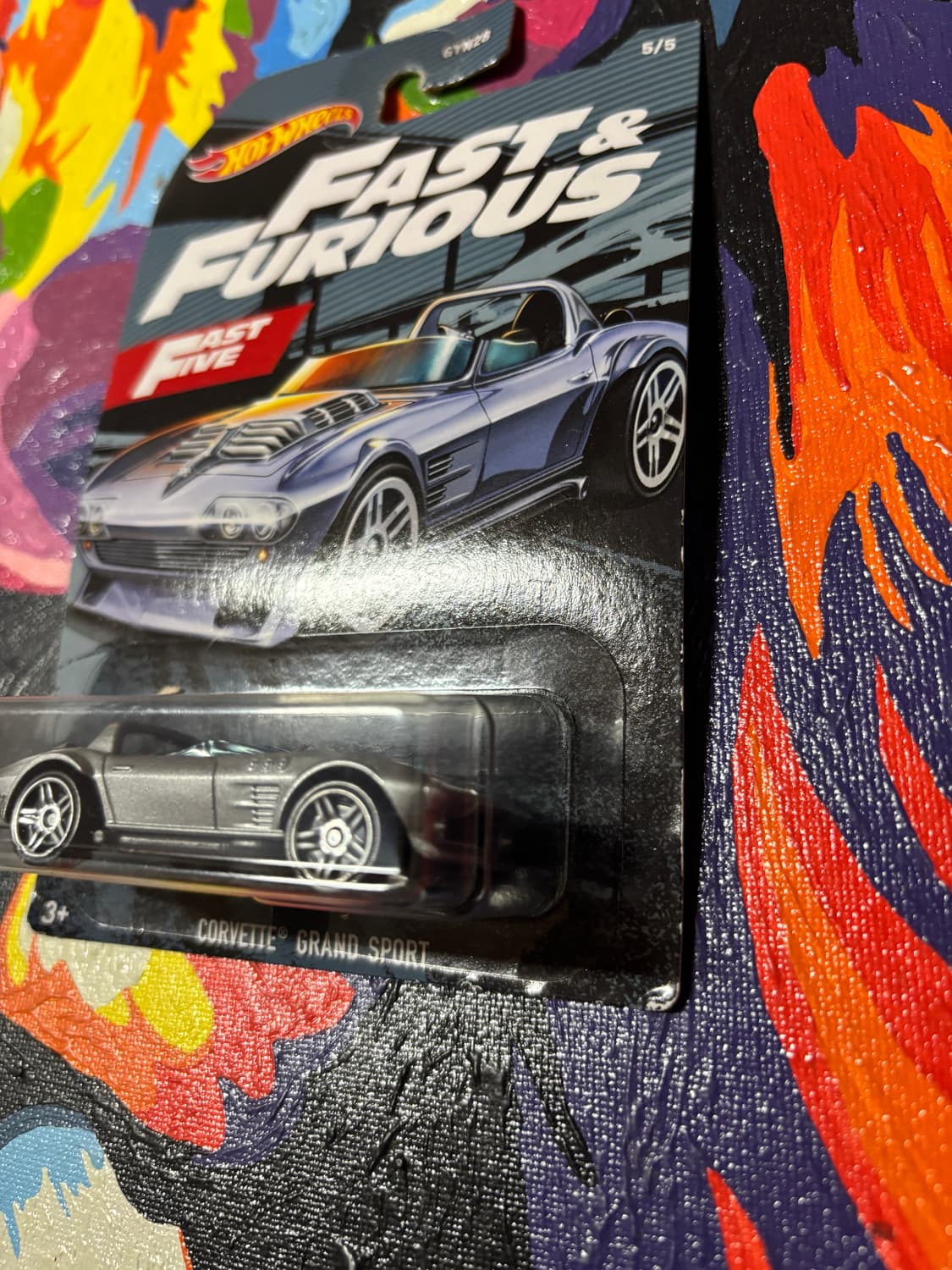 미개봉) 분노의 질주 핫휠 콜벳 그란 스포츠 다이캐스트 인테리어 소품 상품이미지3