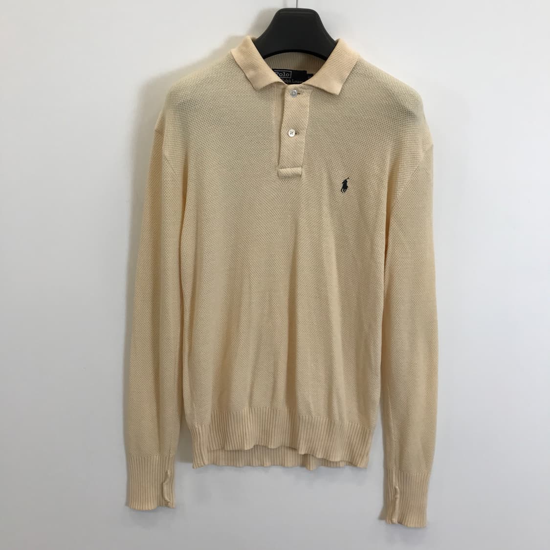 폴로 랄프로렌 아이보리 카라넥니트 [95] 상품이미지1