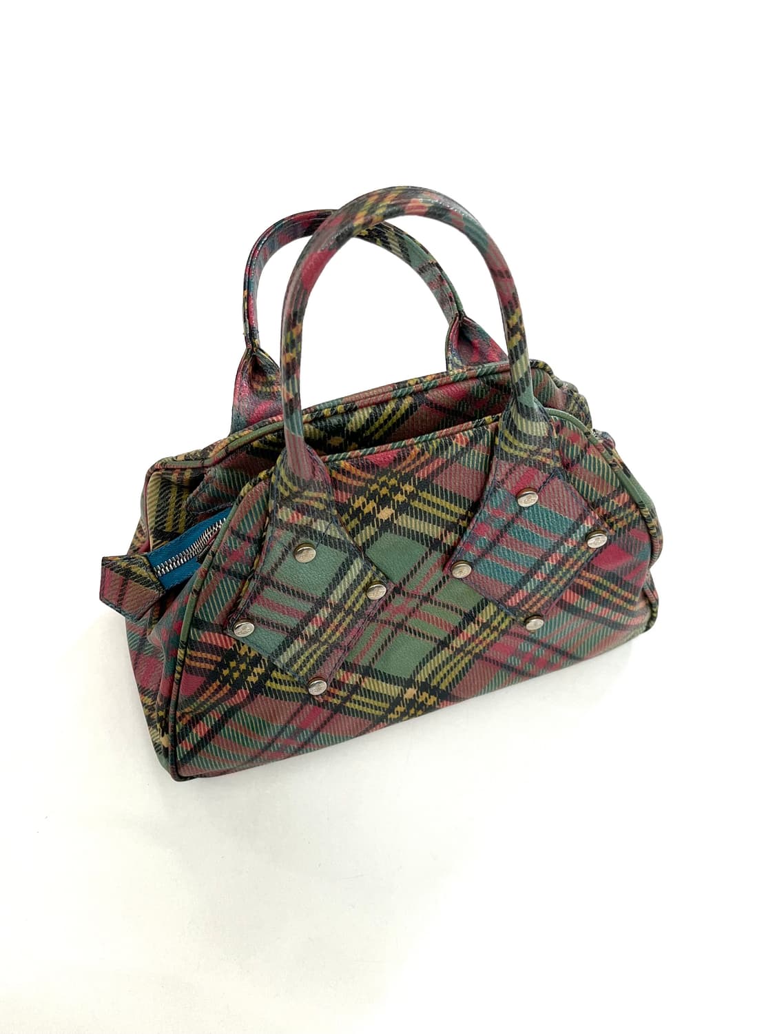 비비안웨스트우드 체크 미니백 상품이미지3