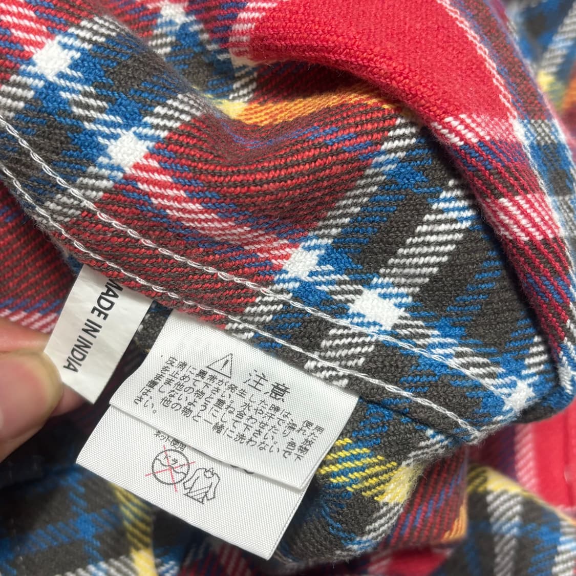 S 노스페이스 퍼플라벨 체크 셔츠  상품이미지5