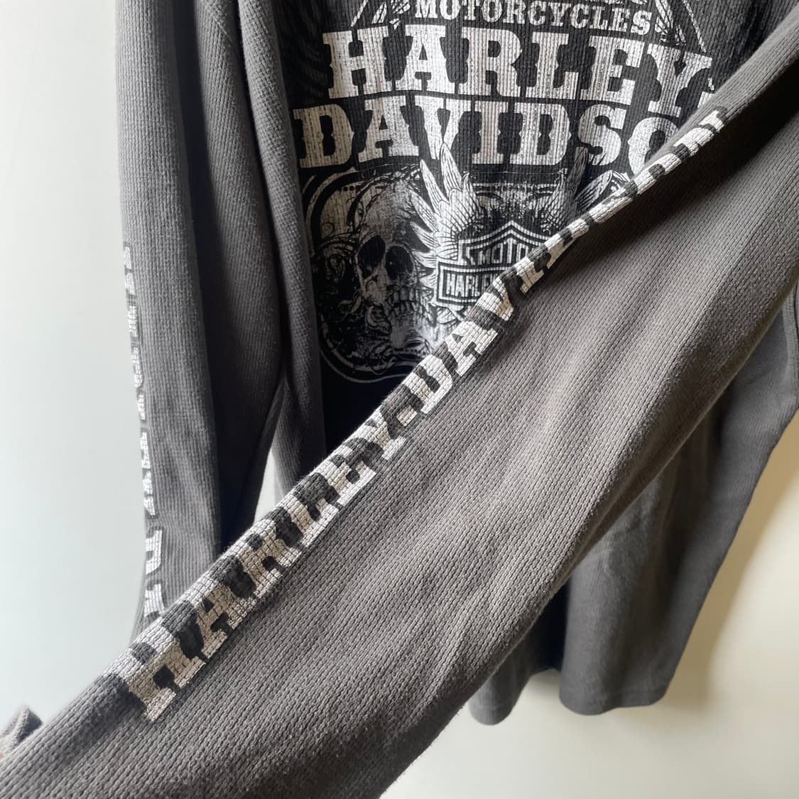 할리데이비슨 와플 롱슬리브 상품이미지5