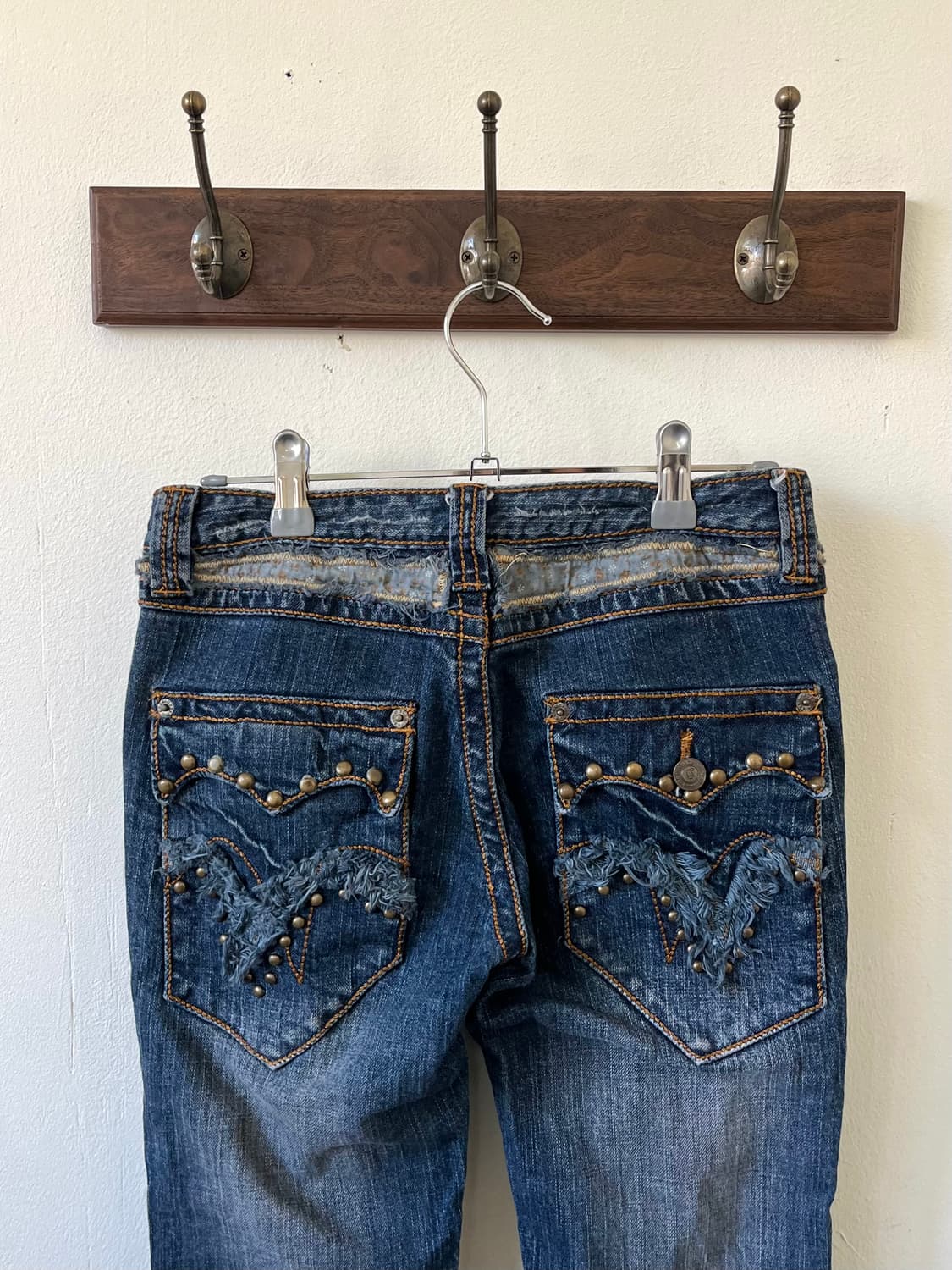 Japan Vtg 트임 패치 데님 진 상품이미지4