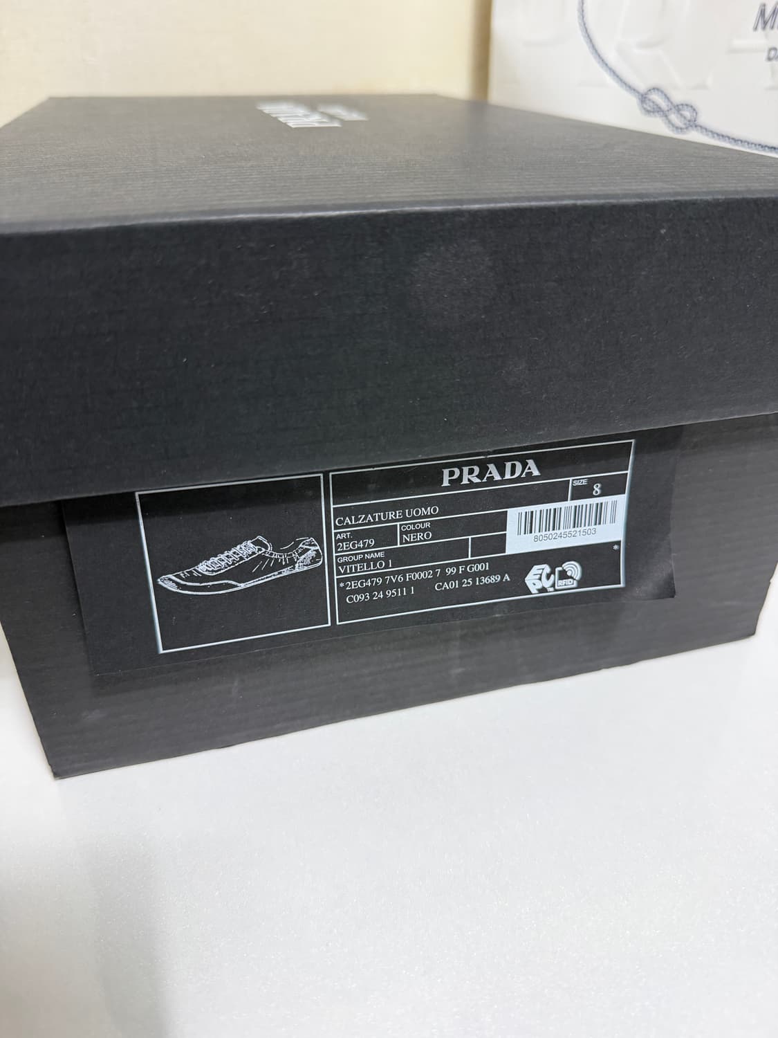 [us 8] 프라다 컬랩스 레더  상품이미지5