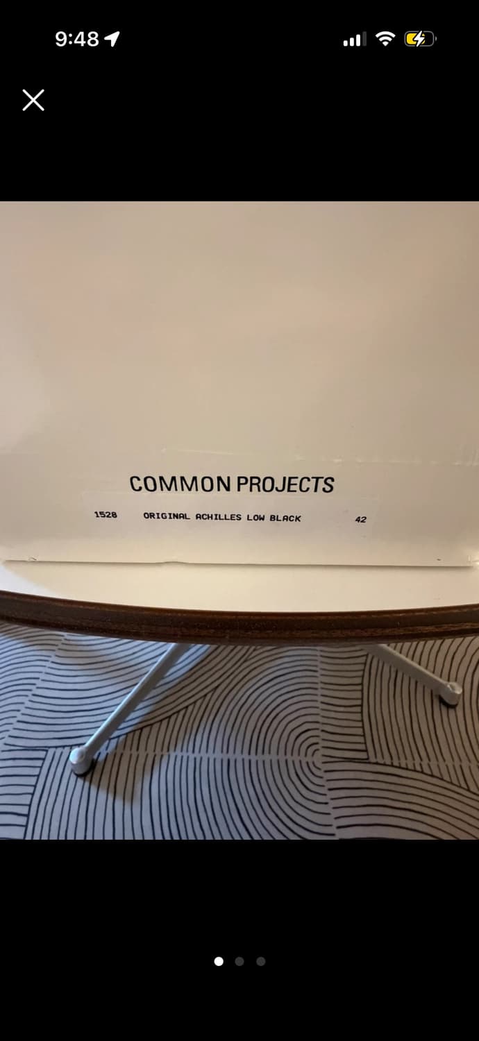 커먼 프로젝트 오리지날 아킬레스 로우 블랙 상품이미지4