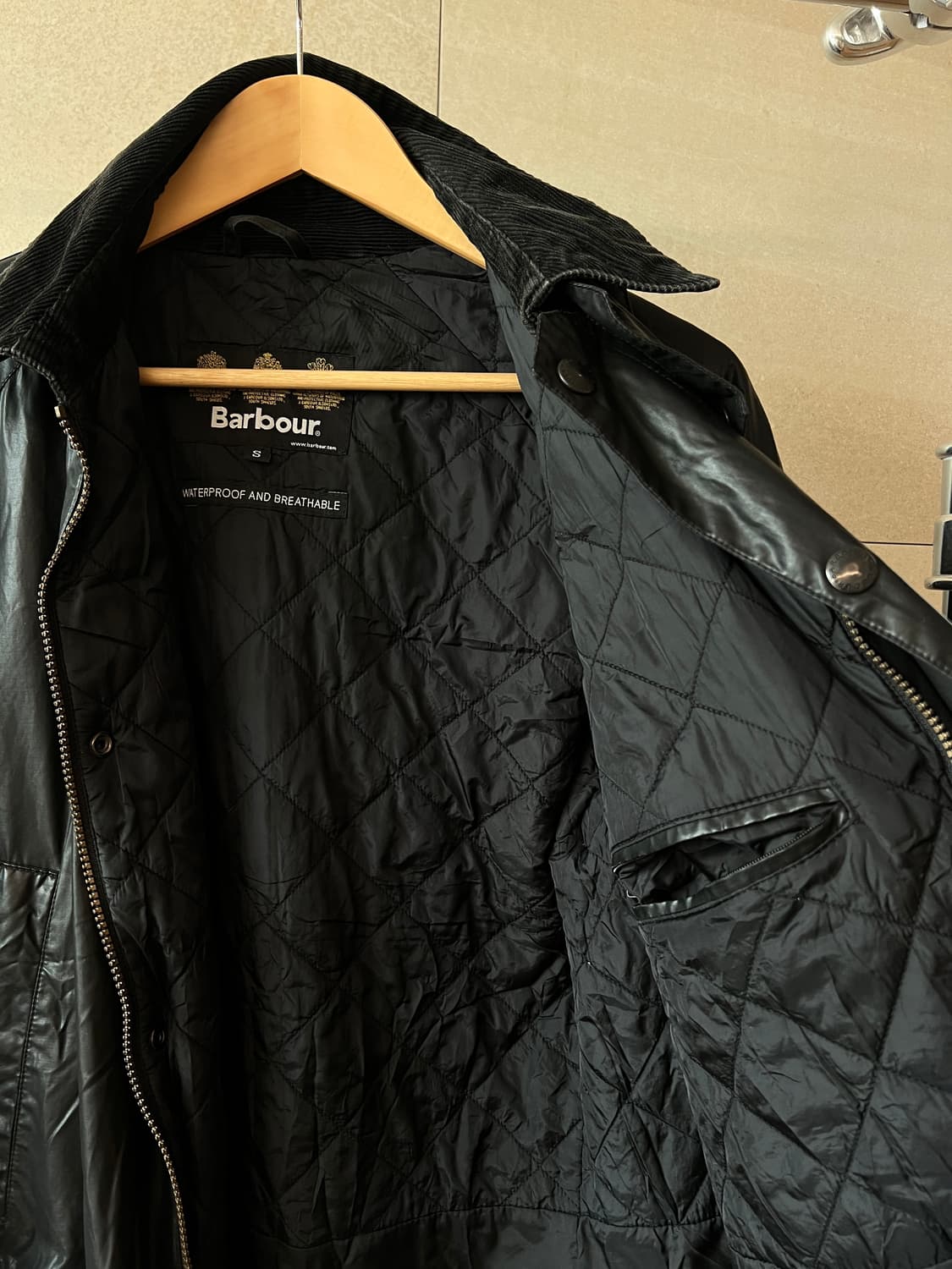 영국에서 산 빈티지 바버 자켓 상품이미지6