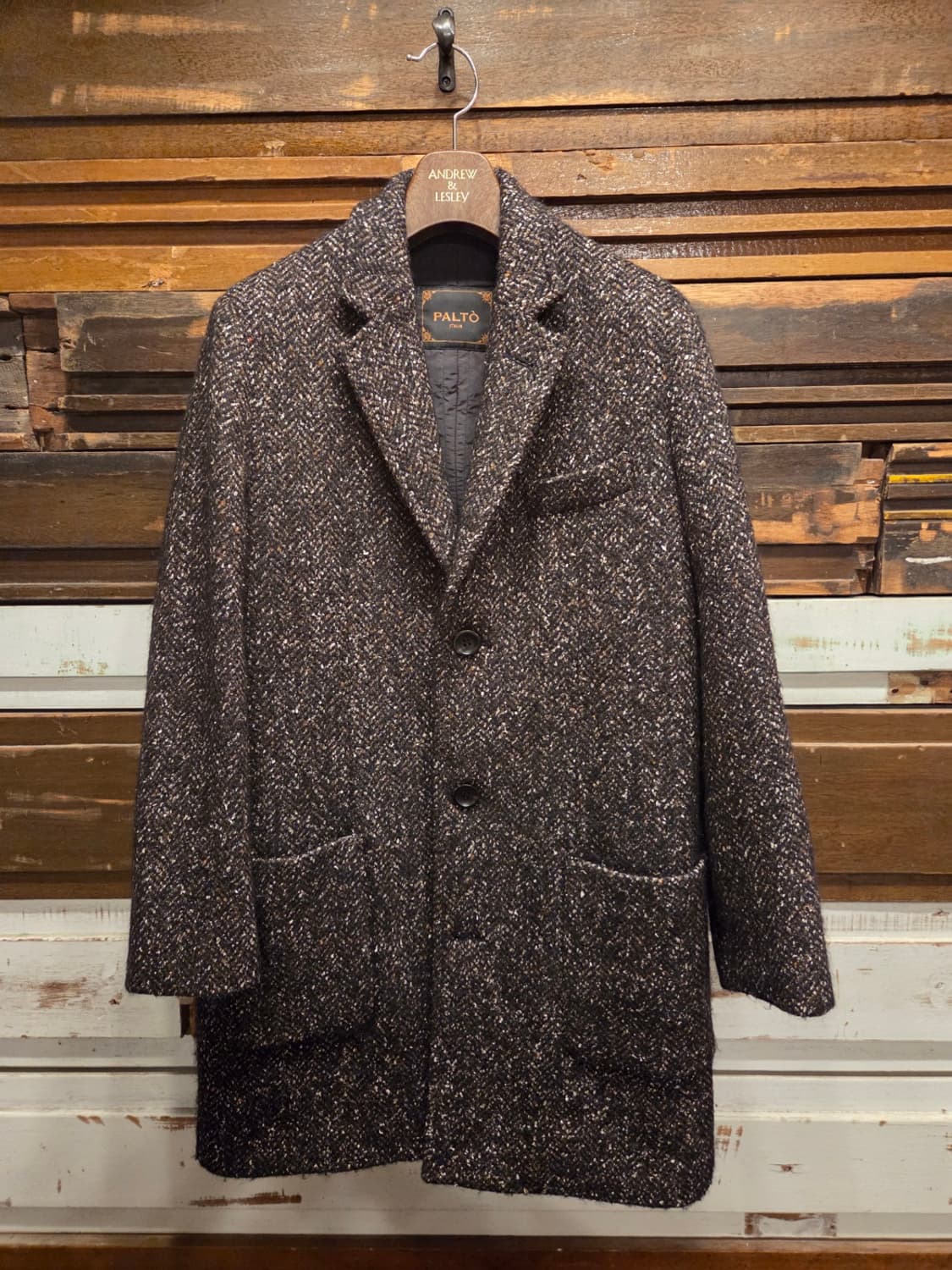 이탈리아 브랜드 팔토 트위드코트 상품이미지8