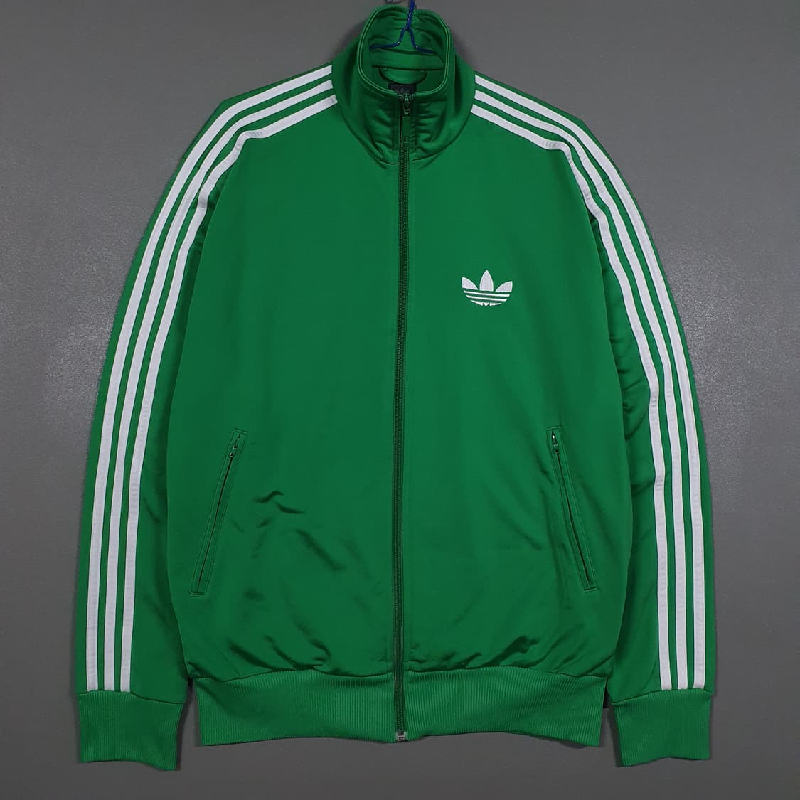 105 (XL) 아디다스 유로파 파이어버드 희귀 대장급 트랙탑 져지 그린 상품이미지1