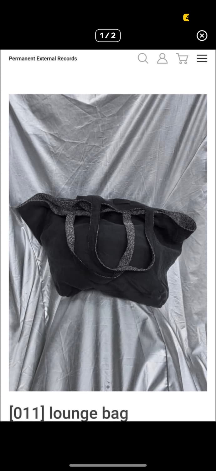 머듈 라운지백 블랙 상품이미지1