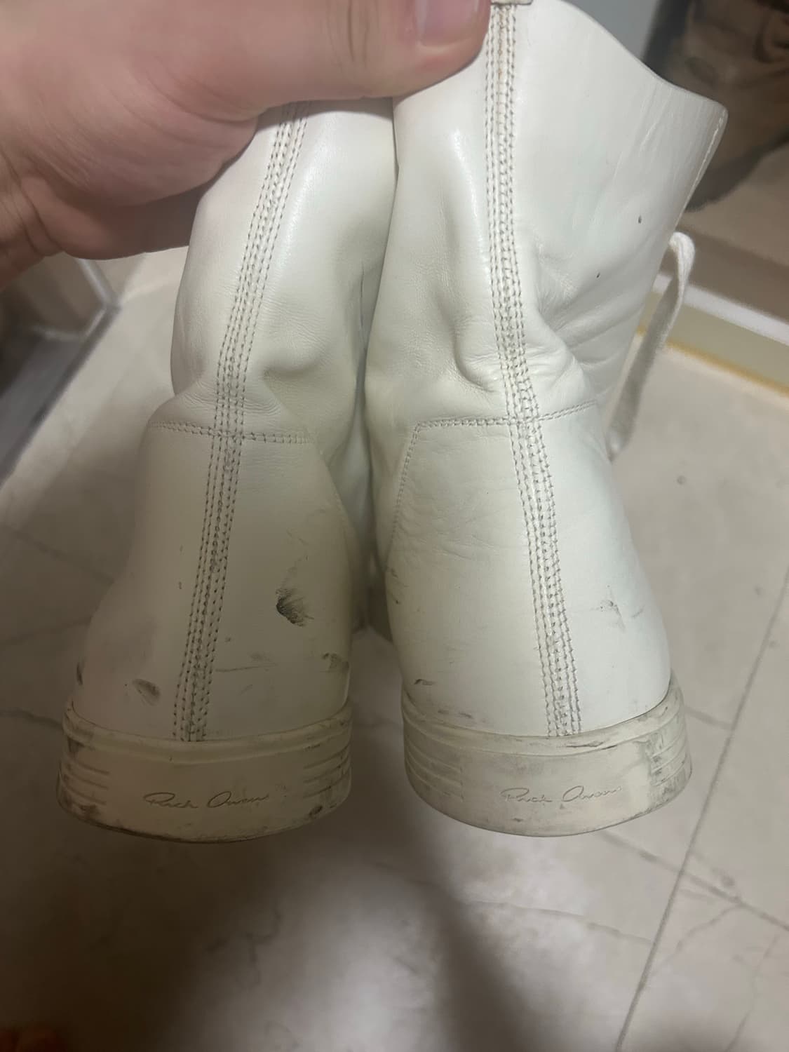릭오웬스 하이탑 상품이미지2