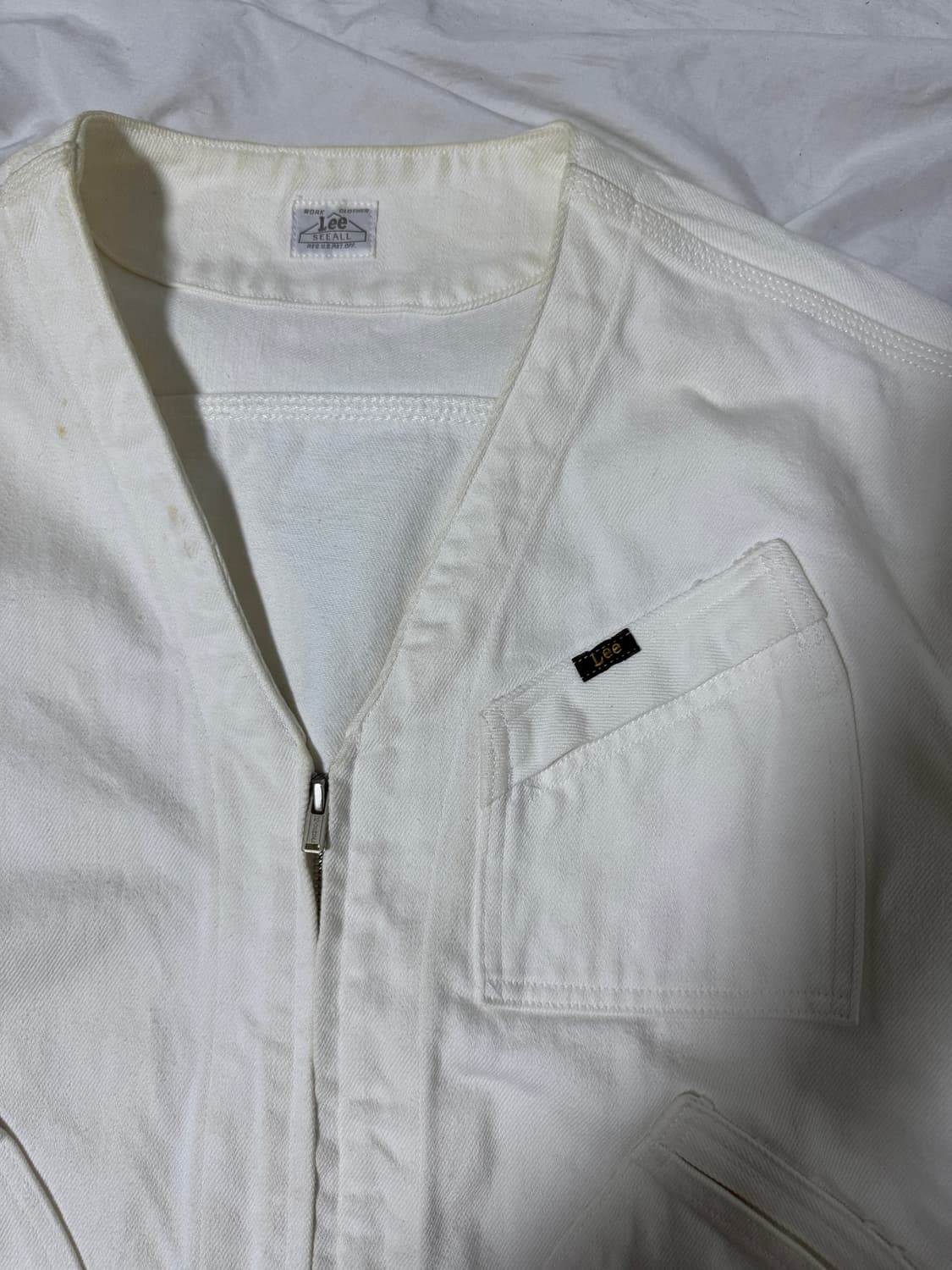 Lee seeall 논 칼라 워크 자켓 91B 상품이미지4