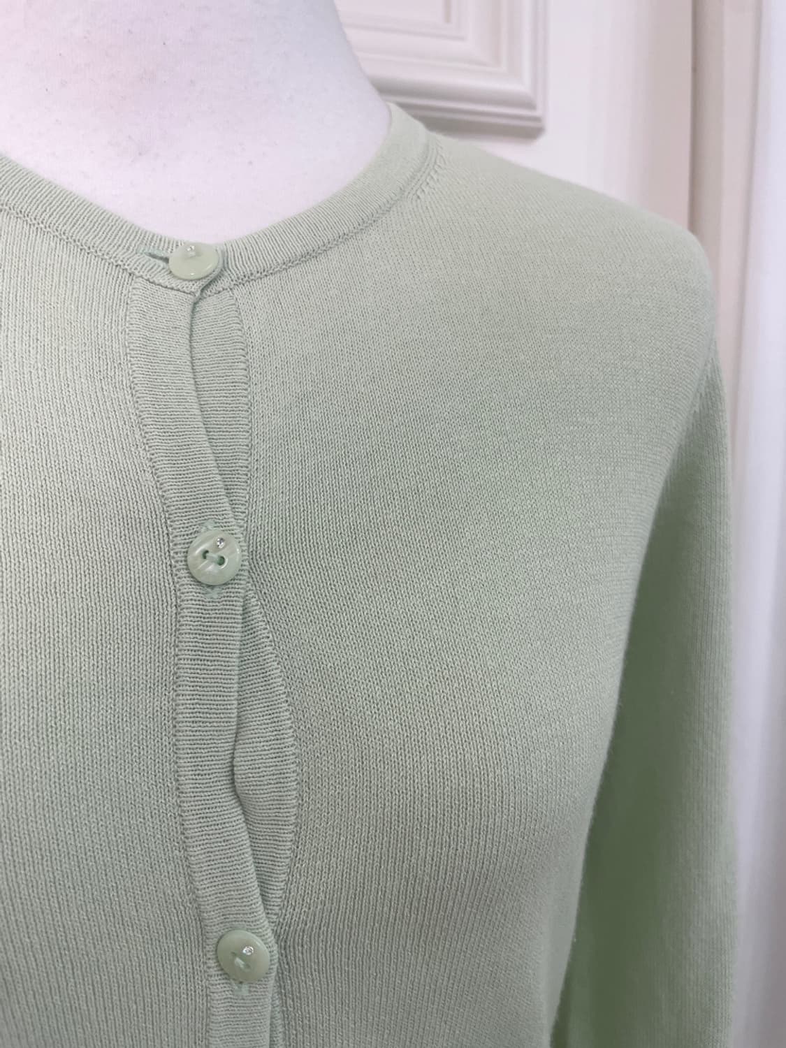 light green sleeve cubic summer cardigan 상품이미지8