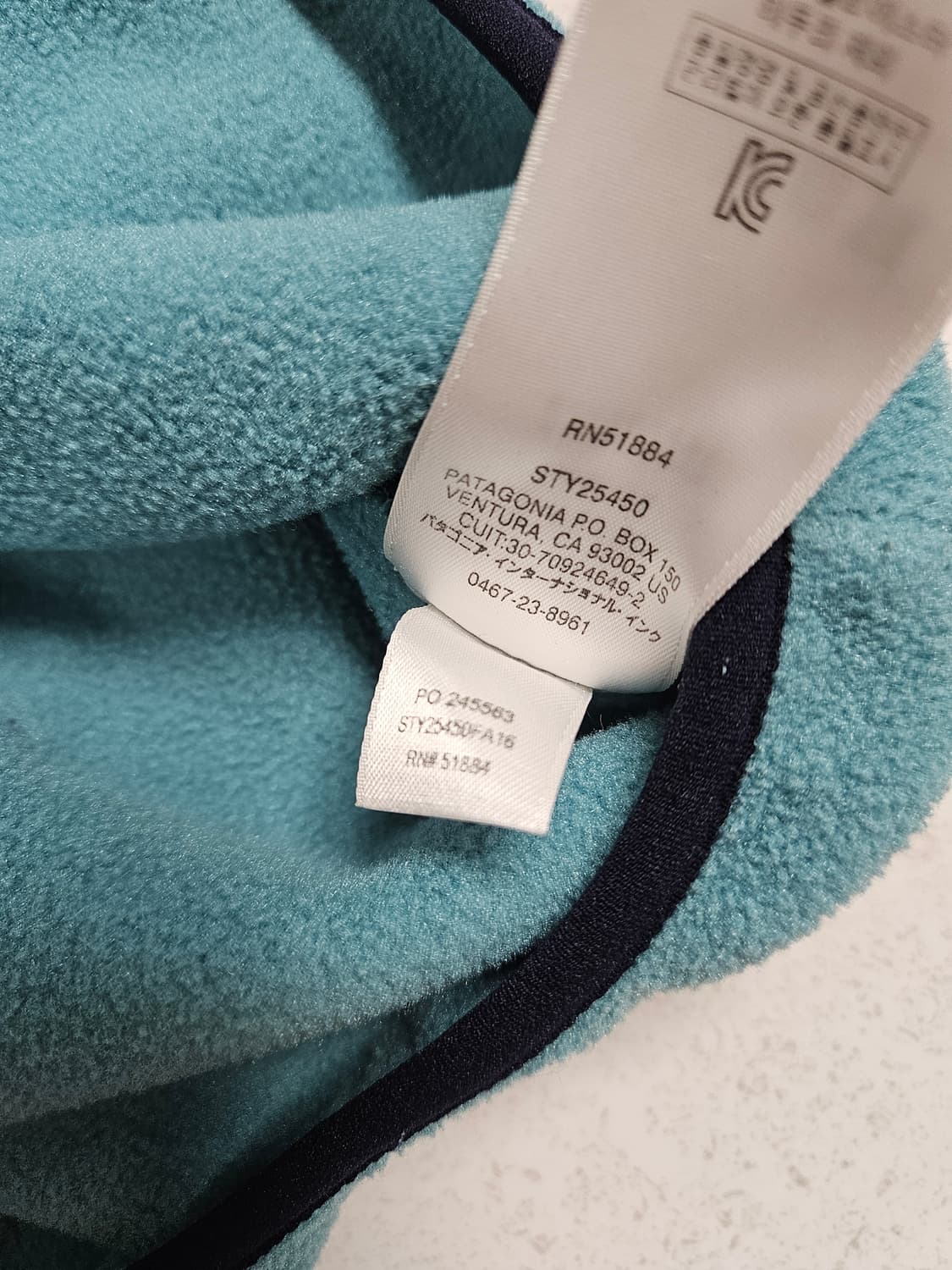 파타고니아 신칠라 M 민트 상품이미지6