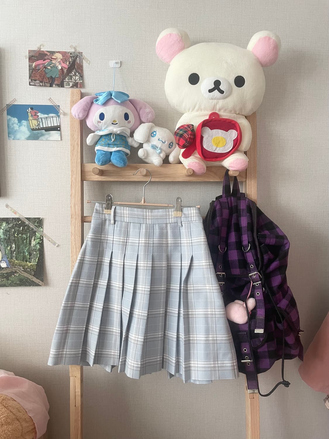 모리걸 빈티지 겨울 모리 set❄️🩵🤍 상품이미지3