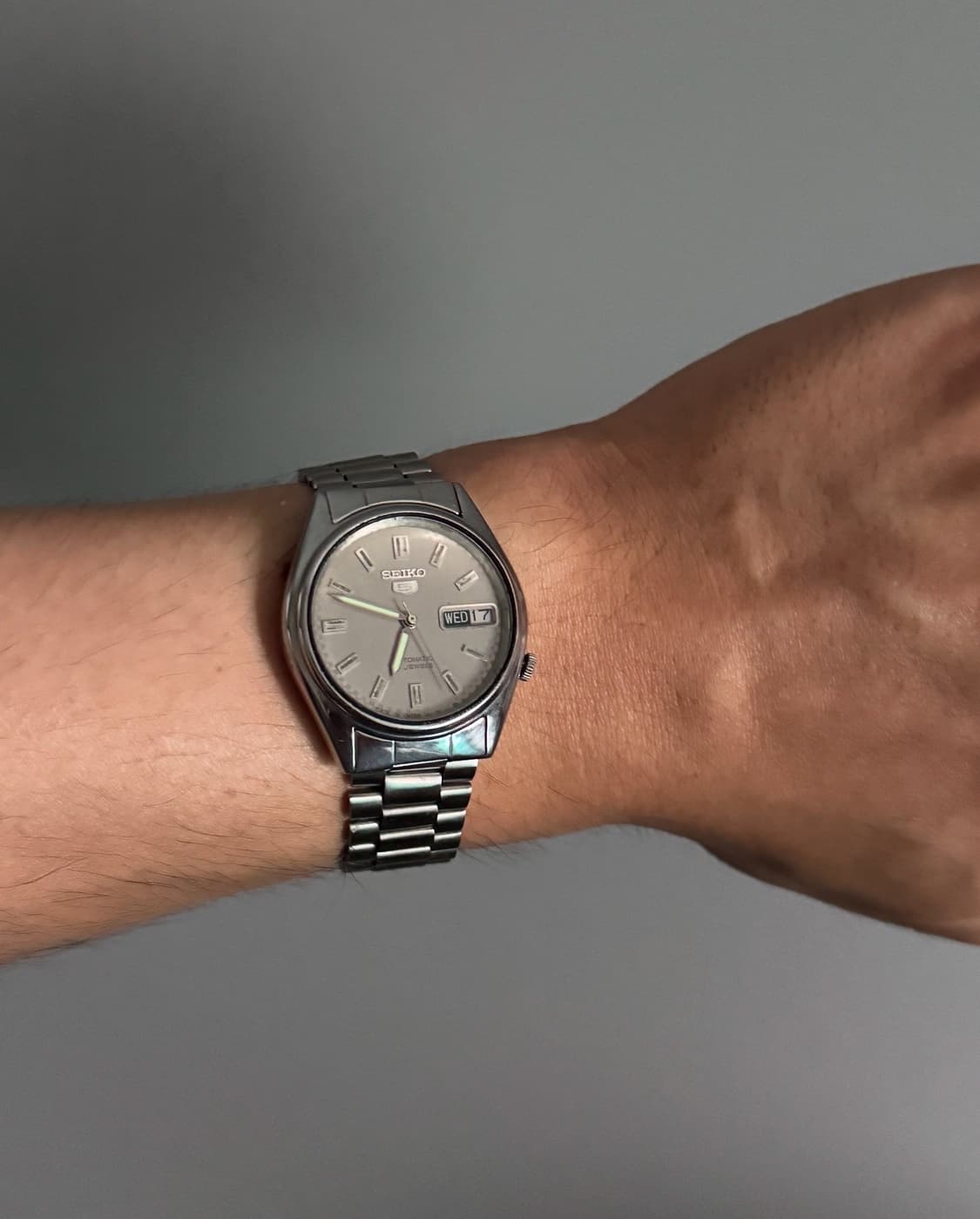 vintage SEIKO 5 Automatic metal watch 상품이미지6