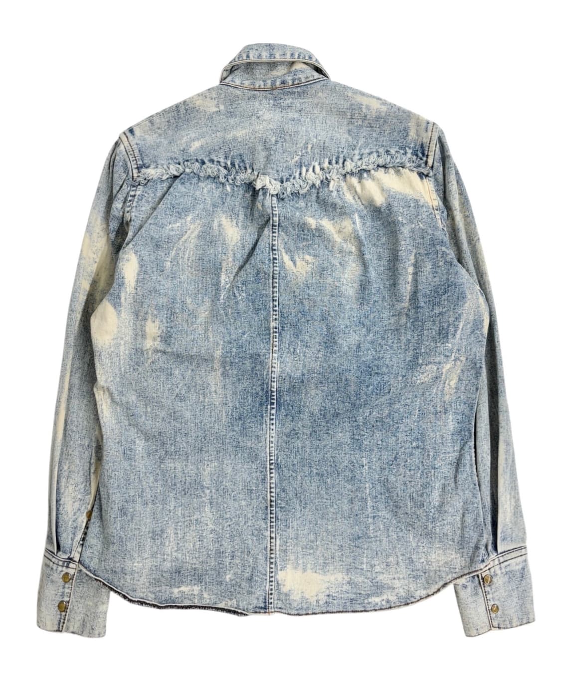 니콜클럽포맨 디스트레스드 웨스턴 데님셔츠 상품이미지5