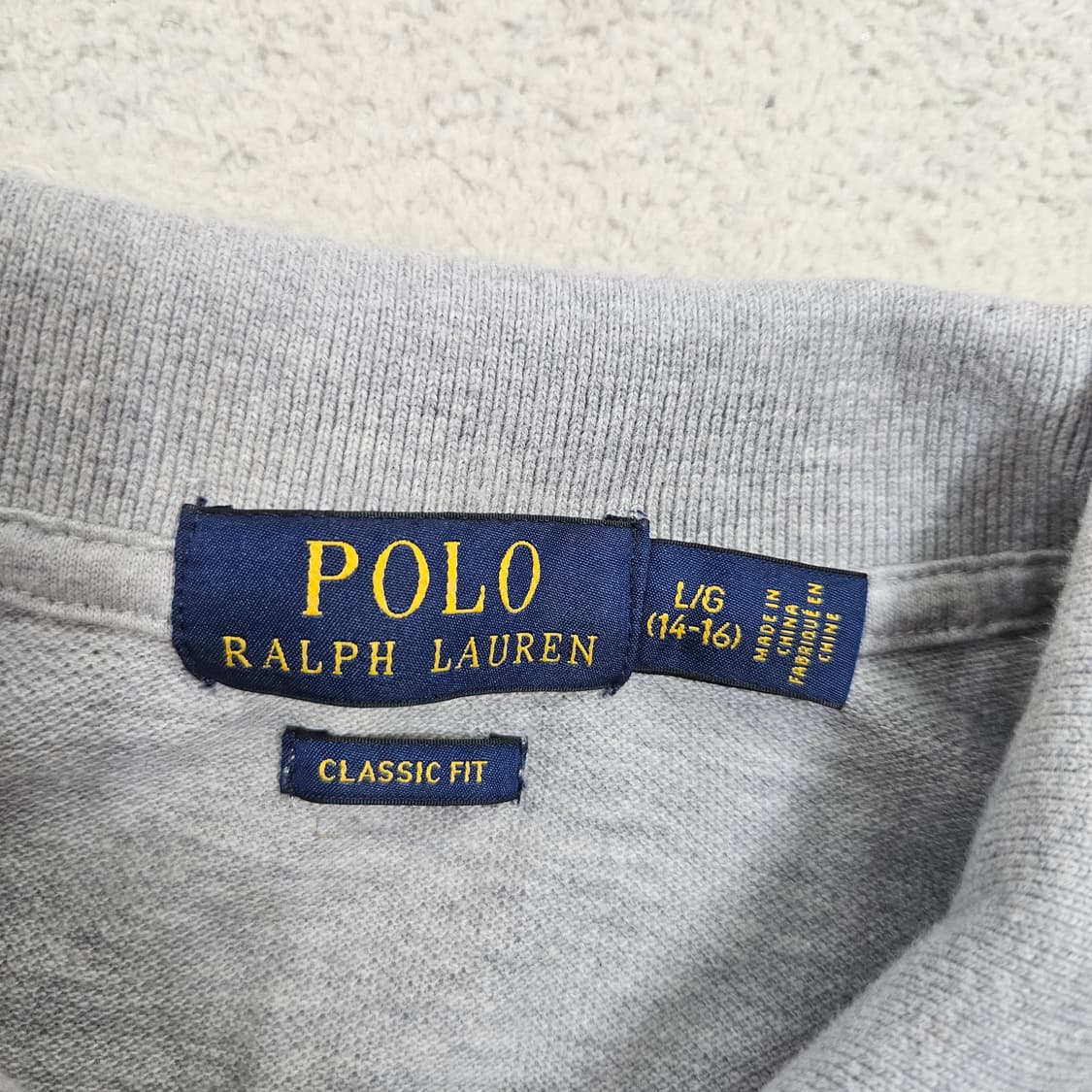 폴로 랄프 로렌 긴팔 카라티 L14-16 상품이미지4
