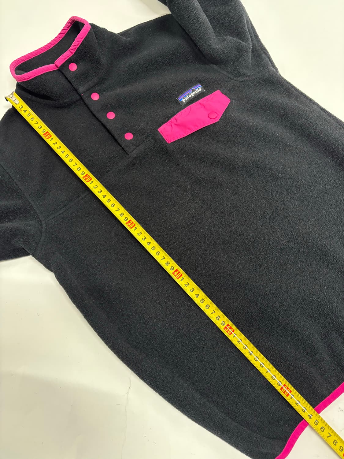 빈티지 파타고니아 신칠라 스냅티 블랙/핑크 우먼즈S 상품이미지9