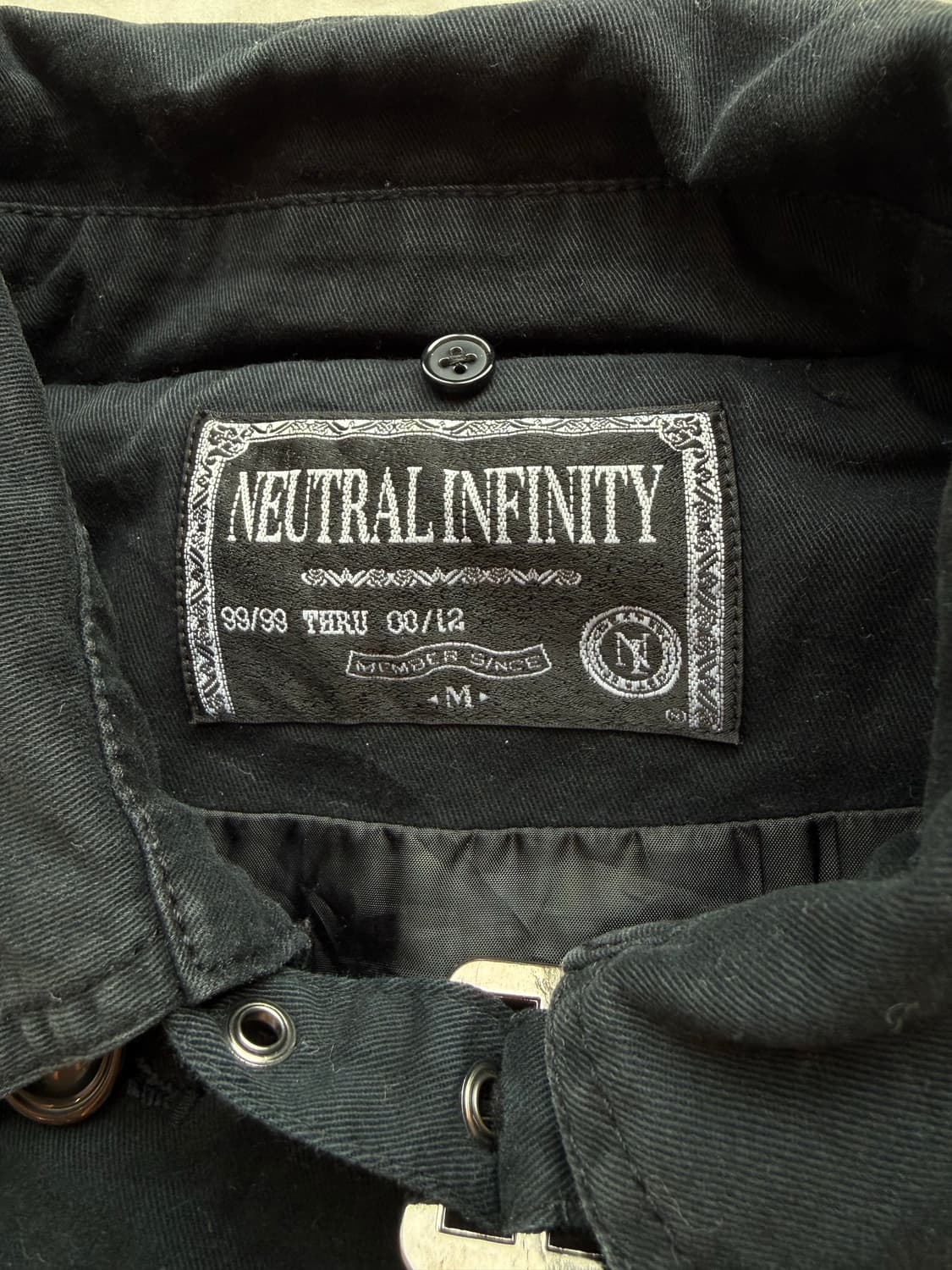 블랙 버튼 디테일 자켓 상품이미지9