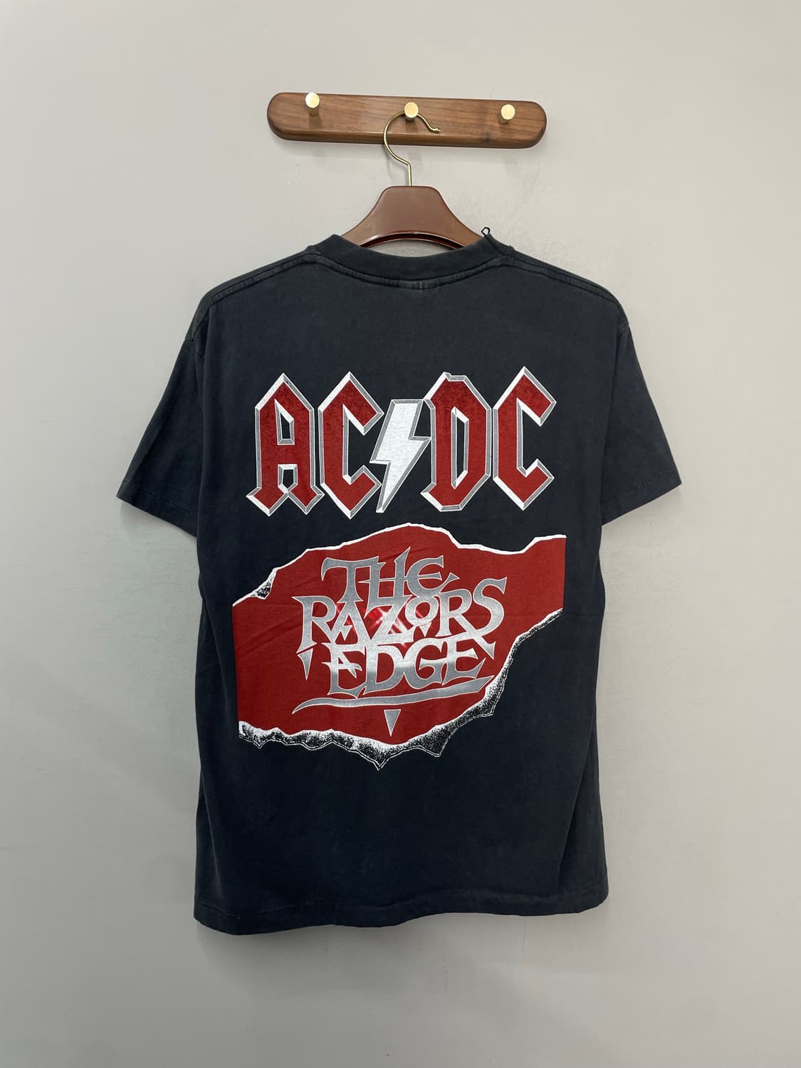 빈티지 ACDC 월드투어 프린팅 반팔 H2781 상품이미지4
