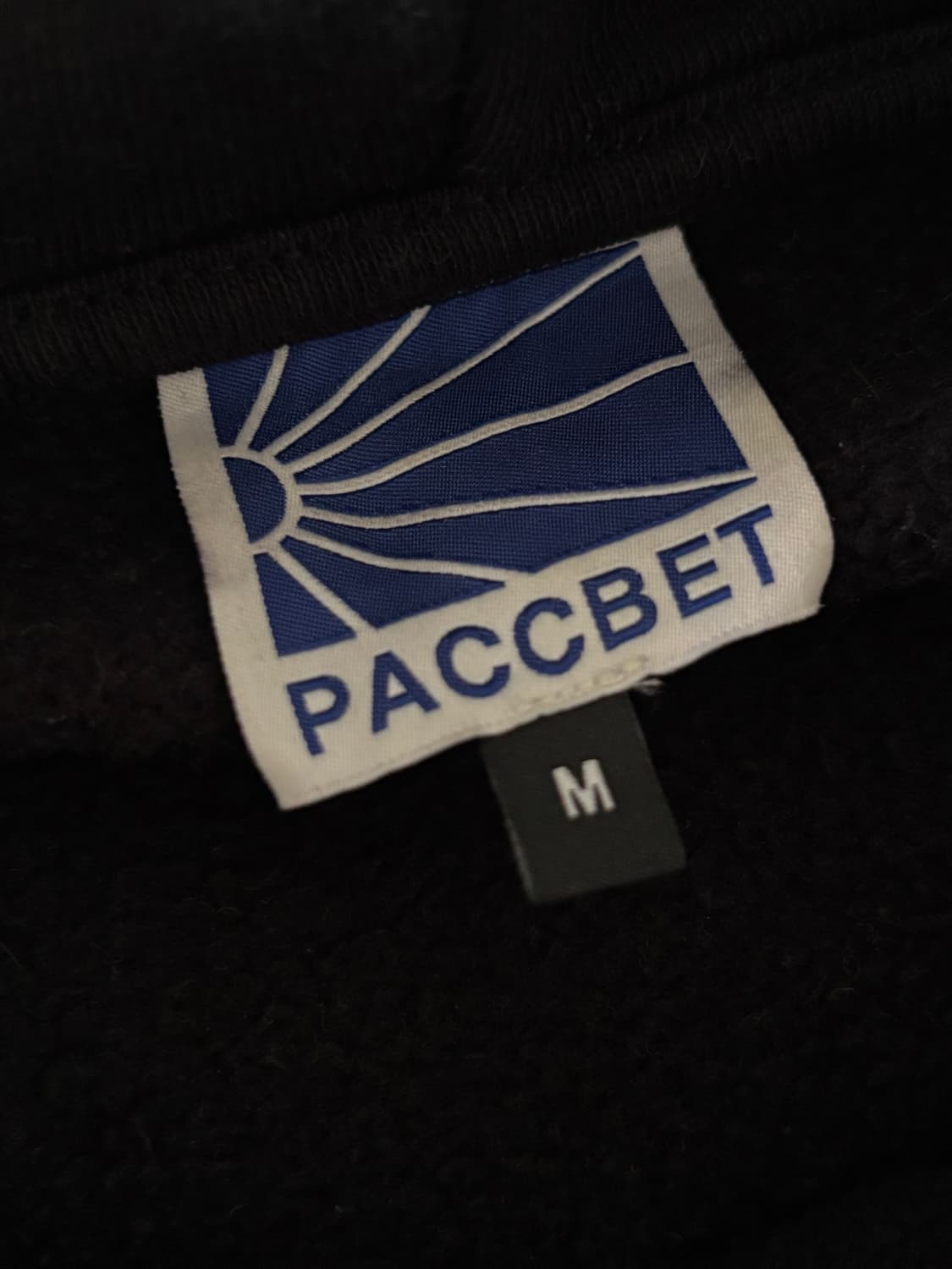 라스벳 블랙 로고 후드티 상품이미지4