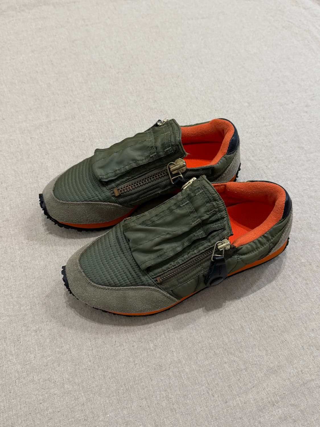 캐피탈 MA-1 카키 스니커즈 상품이미지4