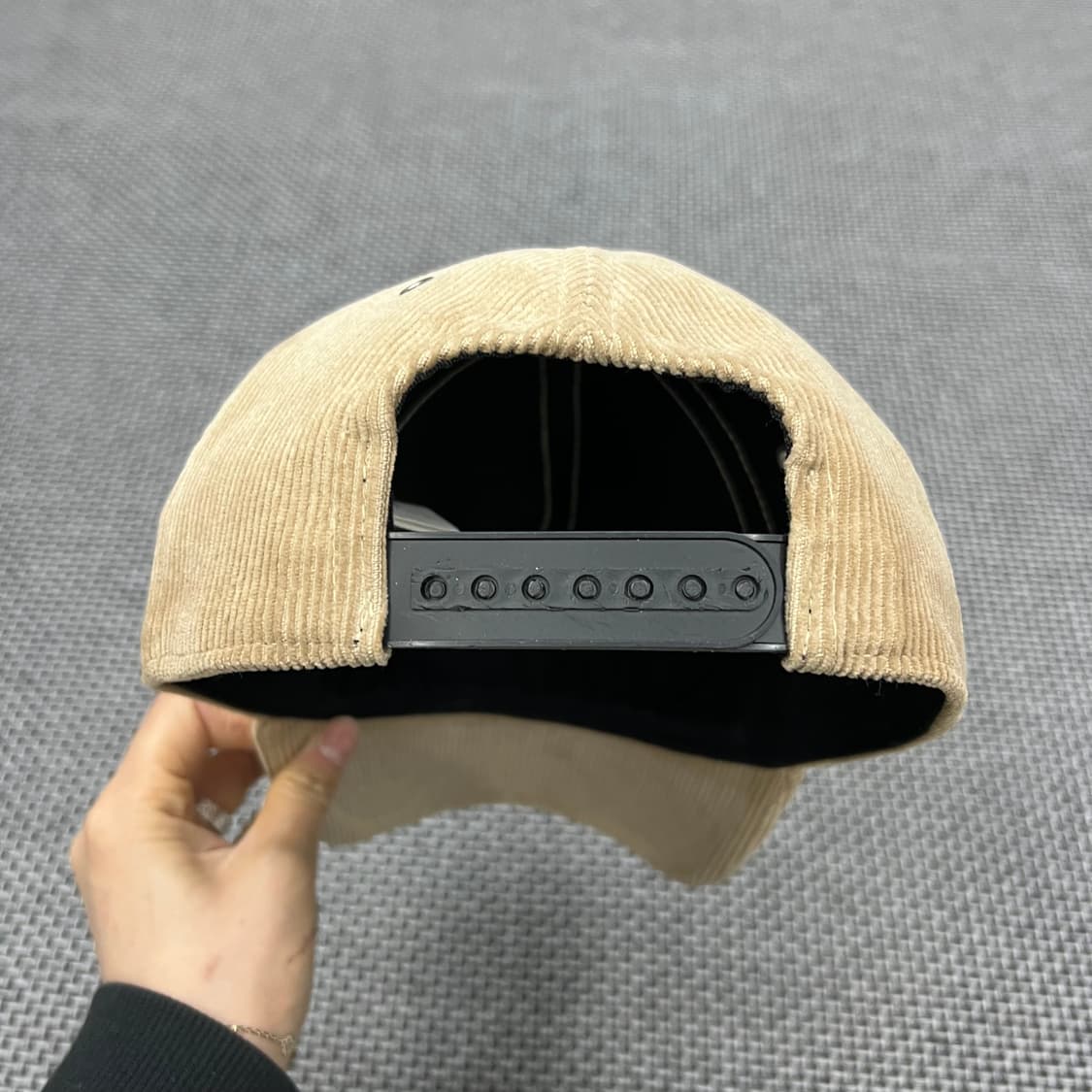 아미 베이지 코듀로이 볼캡 상품이미지2