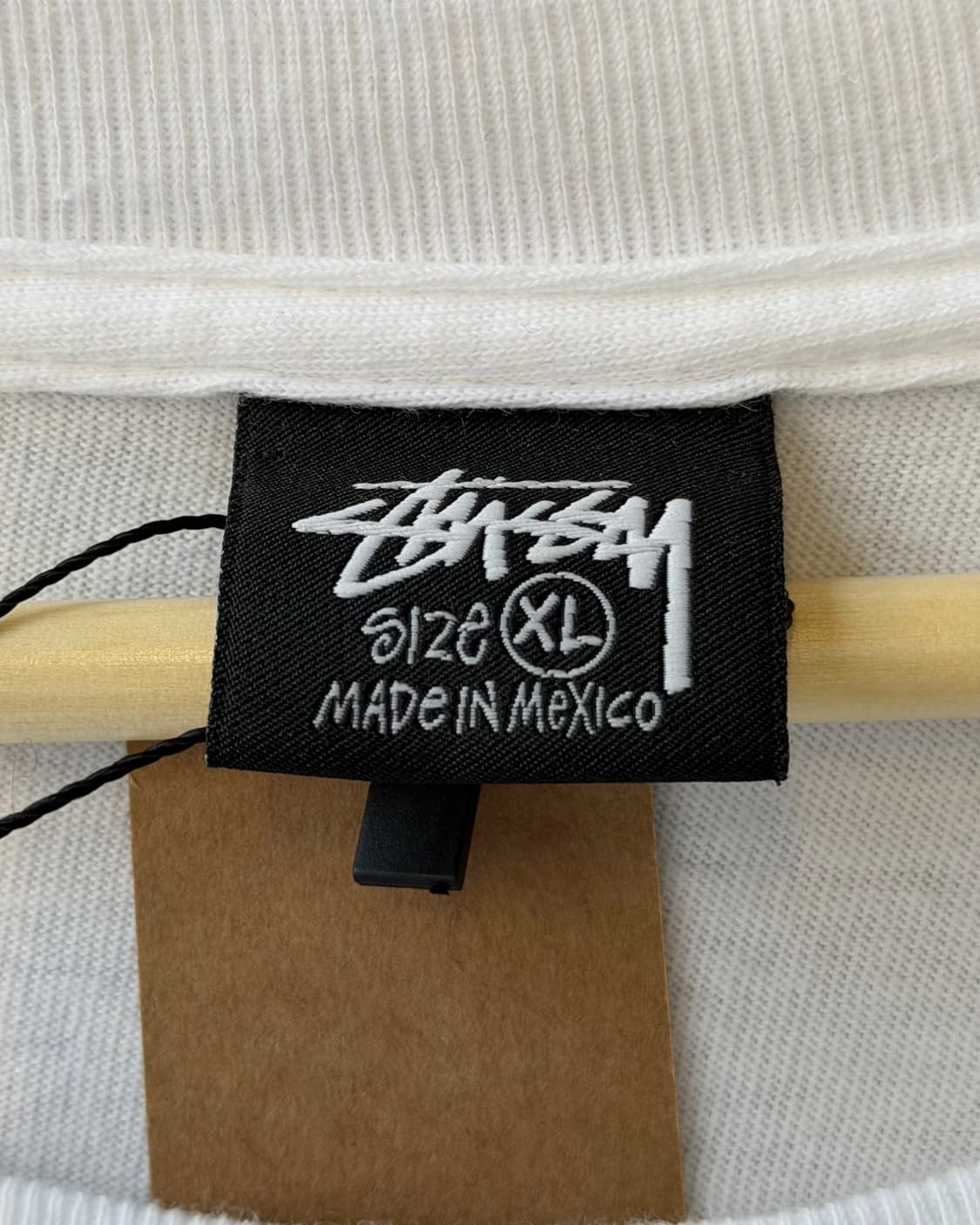 Stussy big link short sleeve white 상품이미지7