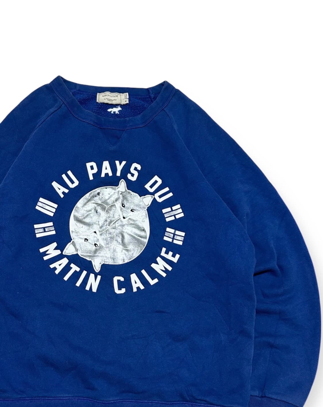 메종키츠네 폭스 국뽕 맨투맨 상품이미지2