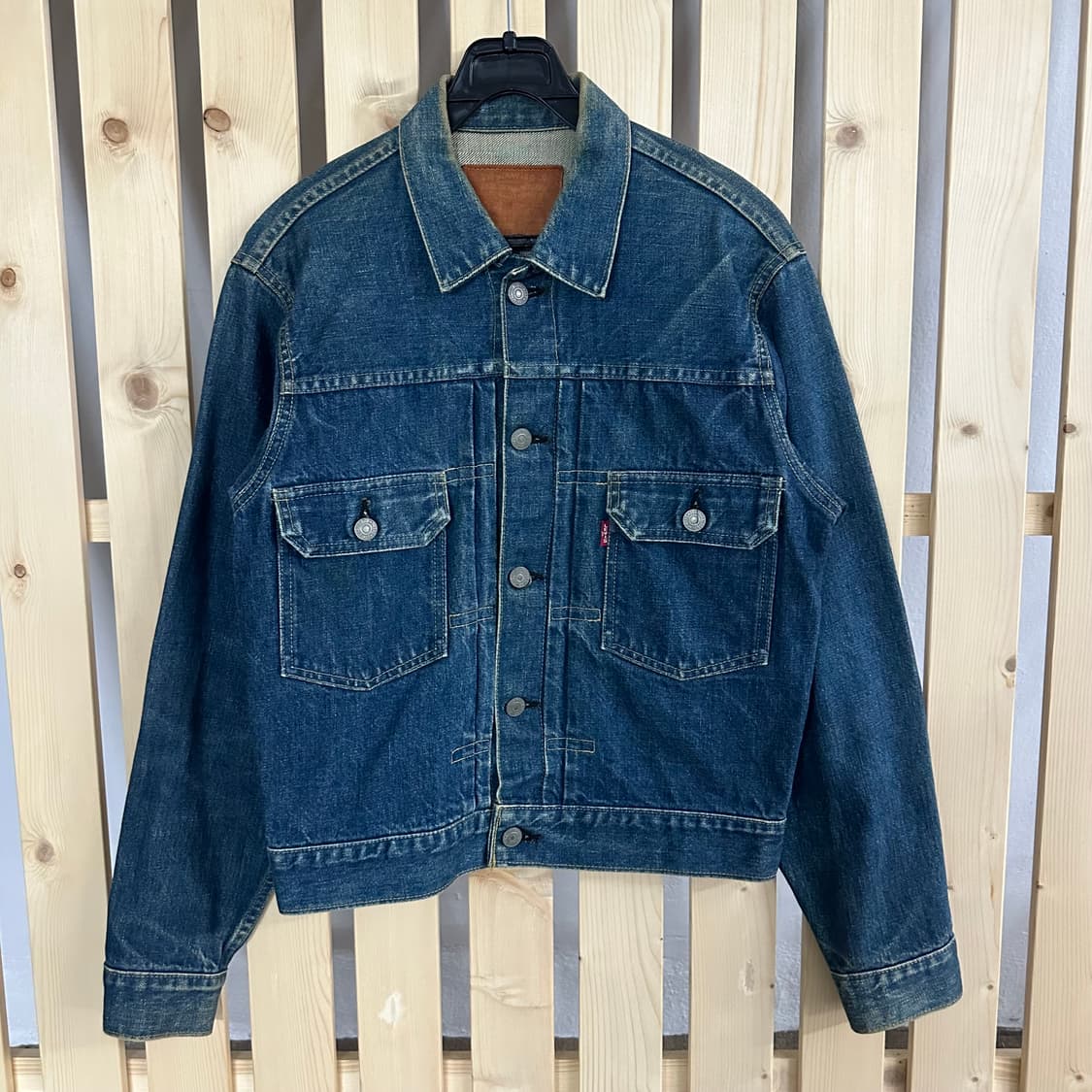 (S)리바이스 90s 71507 빅E XX TYPE 2 트러커 데님 자켓 상품이미지1