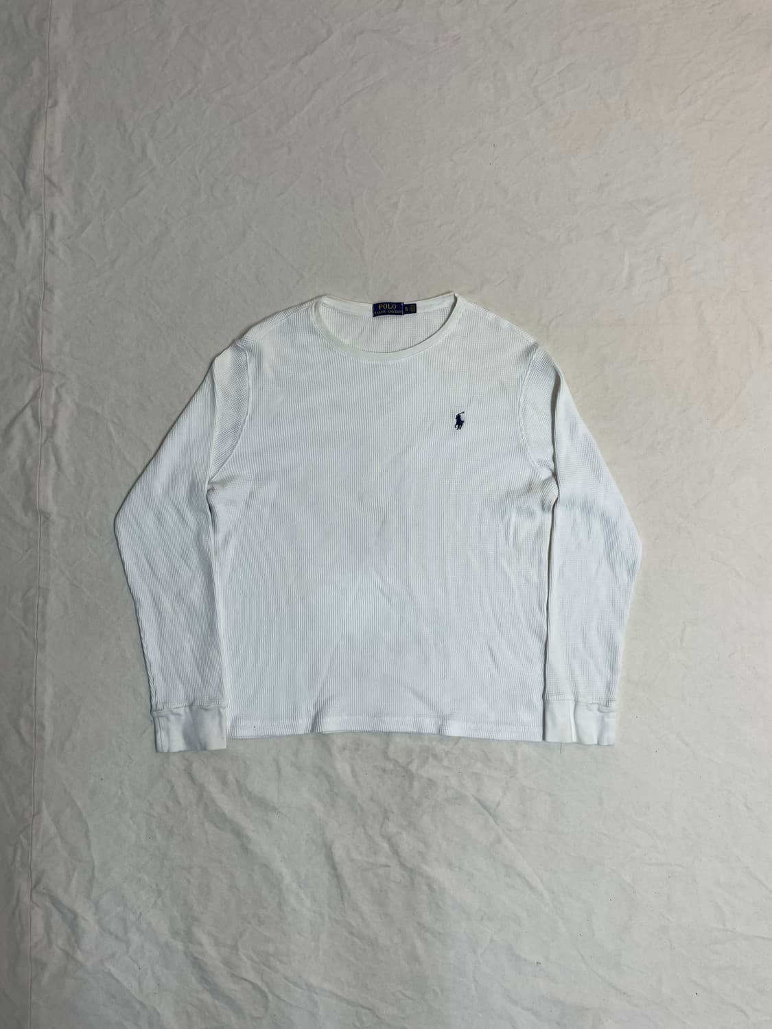 폴로 와플 롱슬리브  상품이미지1