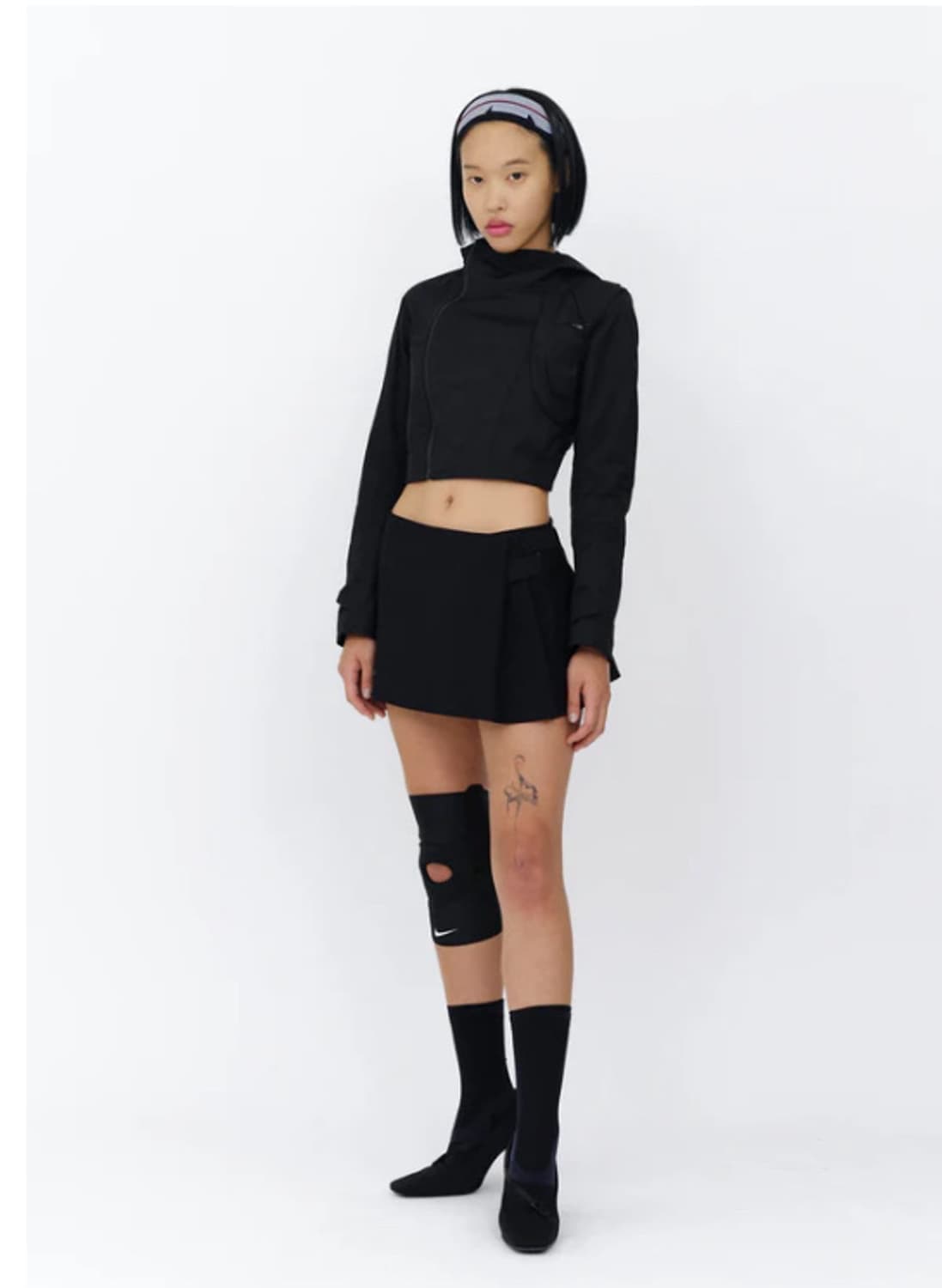 혜인서 크롭 쉘 자켓 상품이미지1