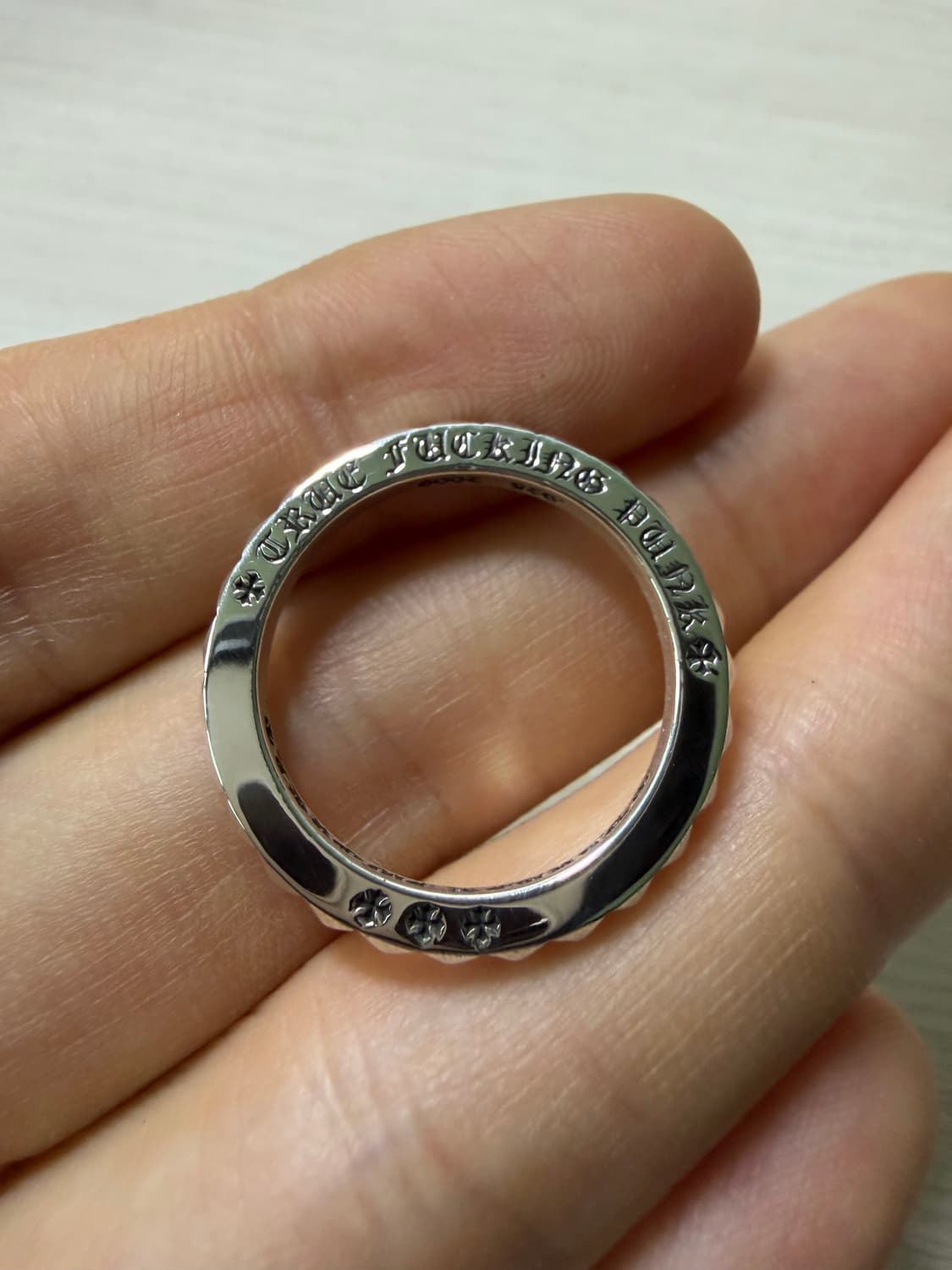 [us9.5] 크롬하츠 TFP 빅펑크링 상품이미지1