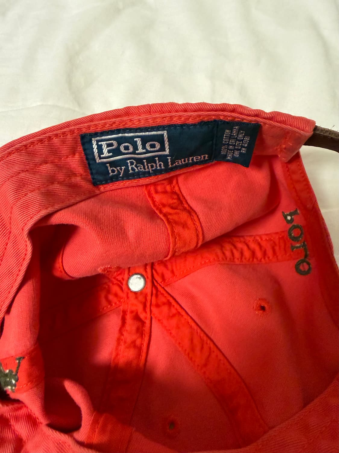 폴로 빈티지 캡 상품이미지2