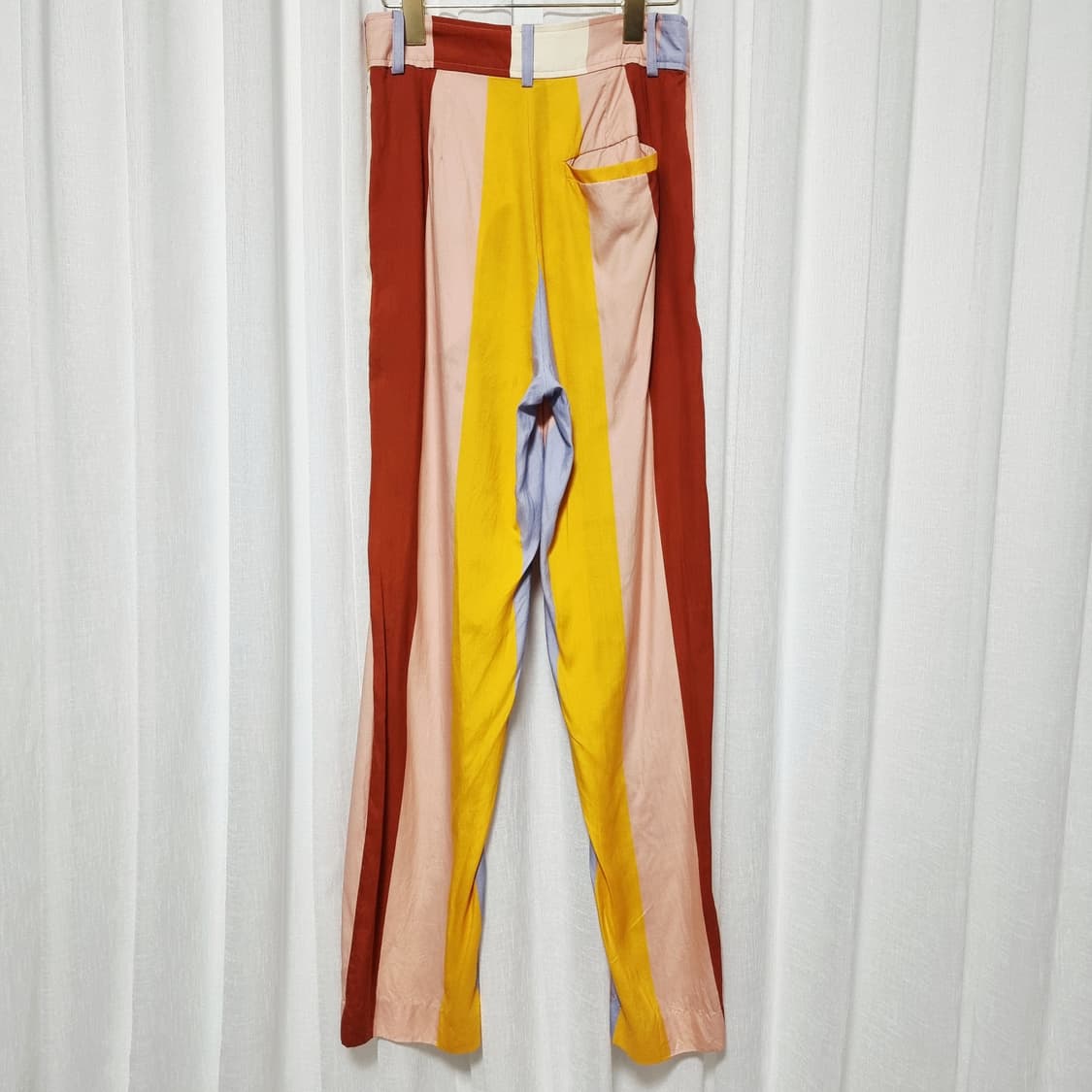 앤아더스토리즈 얇은 코튼 팬츠 바지 스트레이트핏 (55쯤/표기36) 상품이미지4