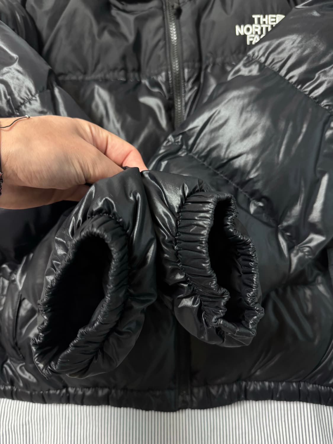 (W) 노스페이스 눕시 하이브리드 다운 볼 자켓 블랙 상품이미지8