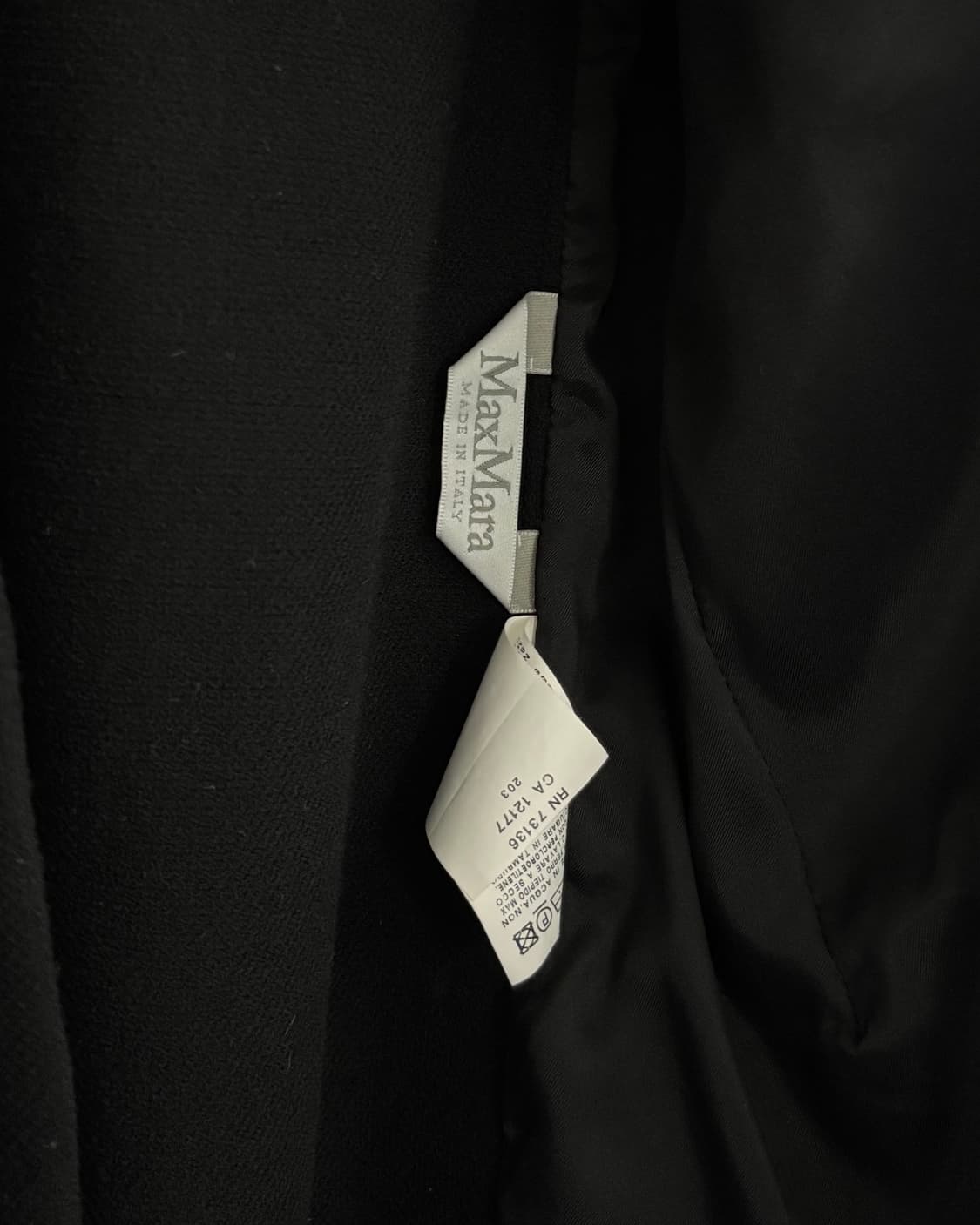 Max Mara 막스마라 블랙 울 블레이저 자켓 상품이미지6