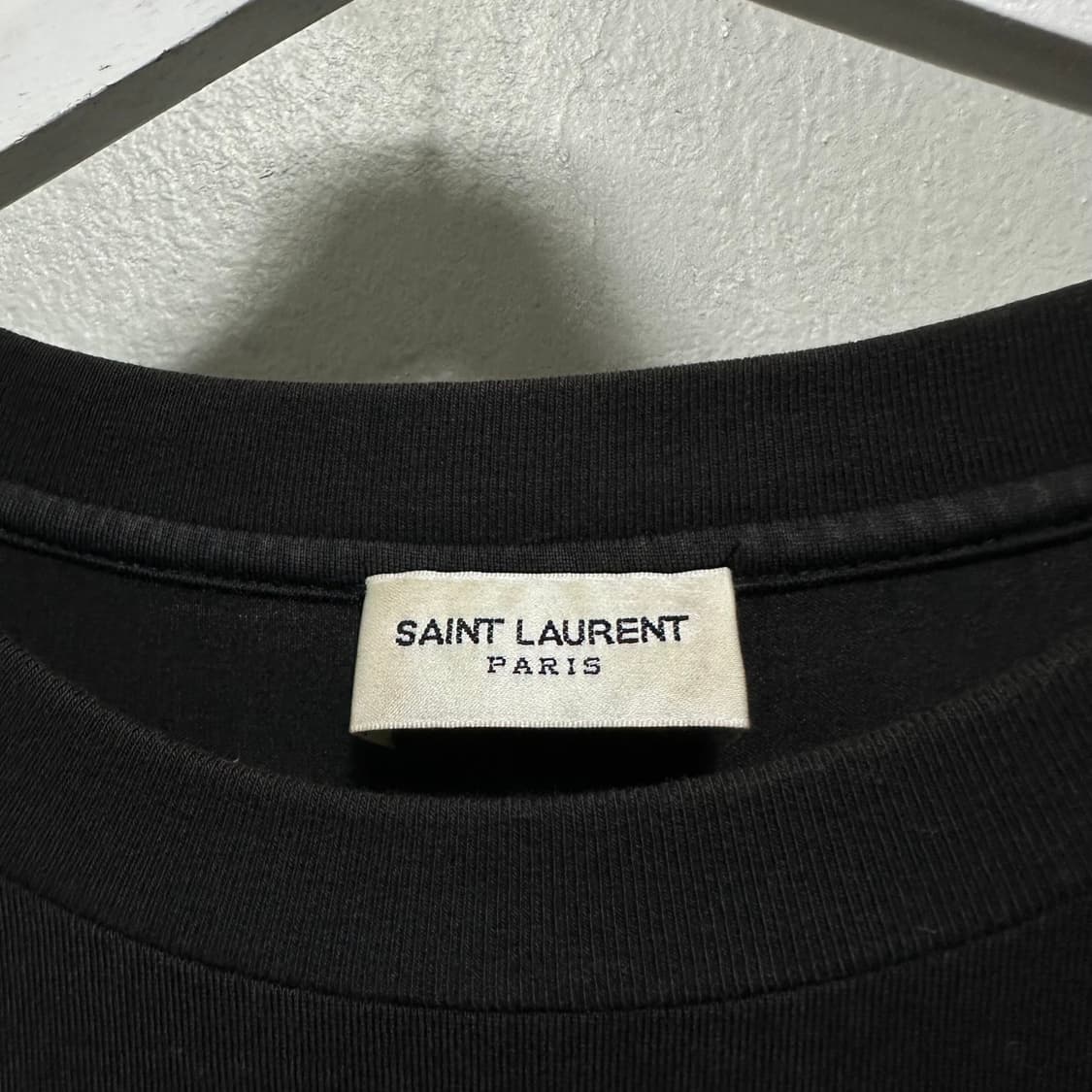 생로랑 로고 프린팅 티셔츠 상품이미지6