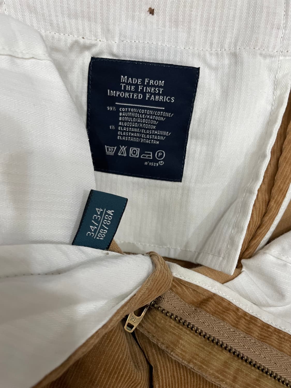 폴로 랄프로렌 클래식핏 코듀로이 팬츠 상품이미지6