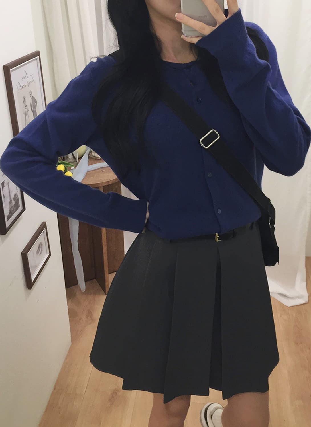 여성 베네통 라운드 가디건 100 상품이미지2