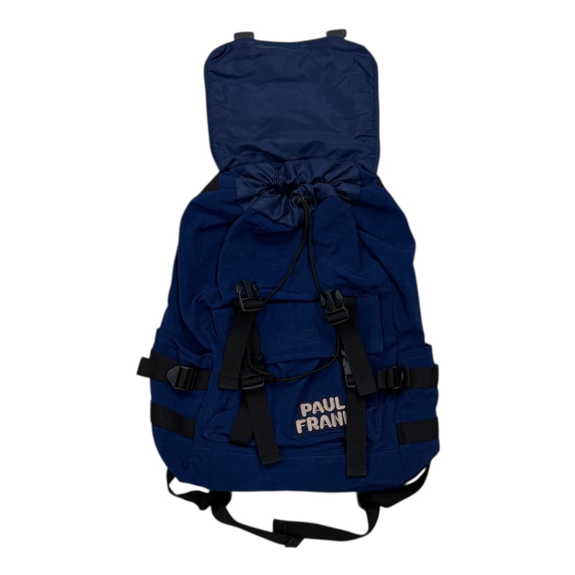 폴프랭크 Y2K 복조리 드로우 스트링 포켓 백팩 가방 블루 상품이미지3