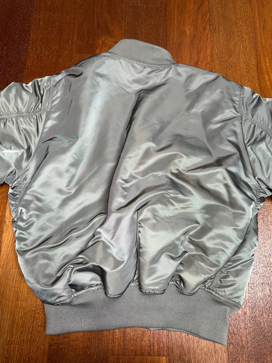 자바나스 ma-1 L 그레이쉬 카키 상품이미지6