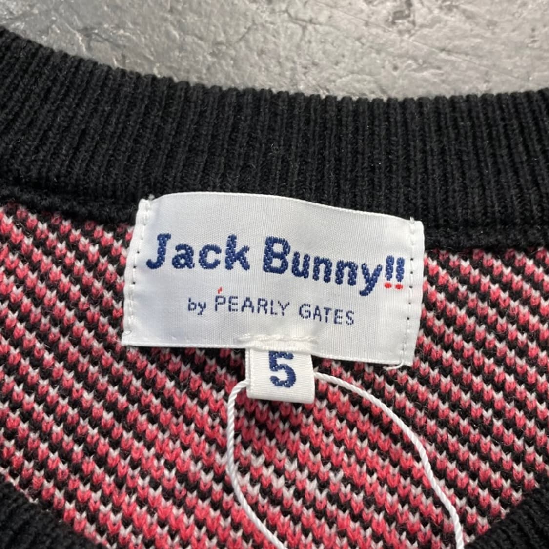 100 파리게이츠 잭 버니 립 패턴 니트 상품이미지3