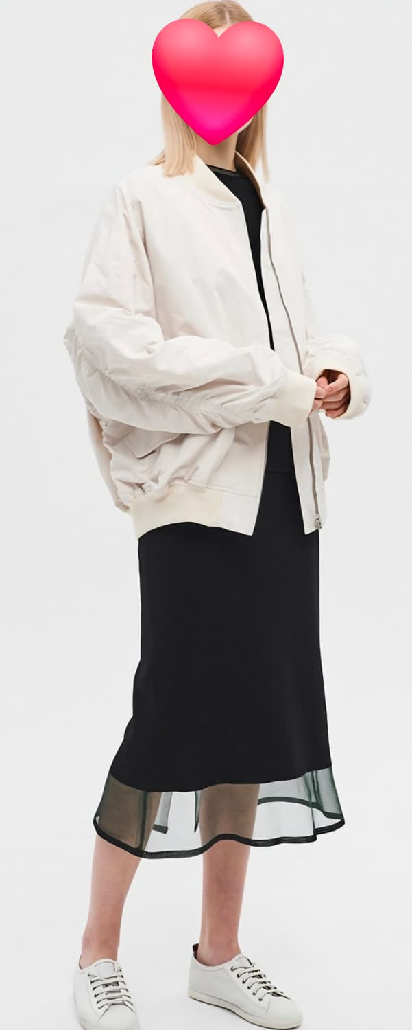 타임 여성 항공점퍼 MA-1 블루종 봄버자켓 (프리) WM64 상품이미지8