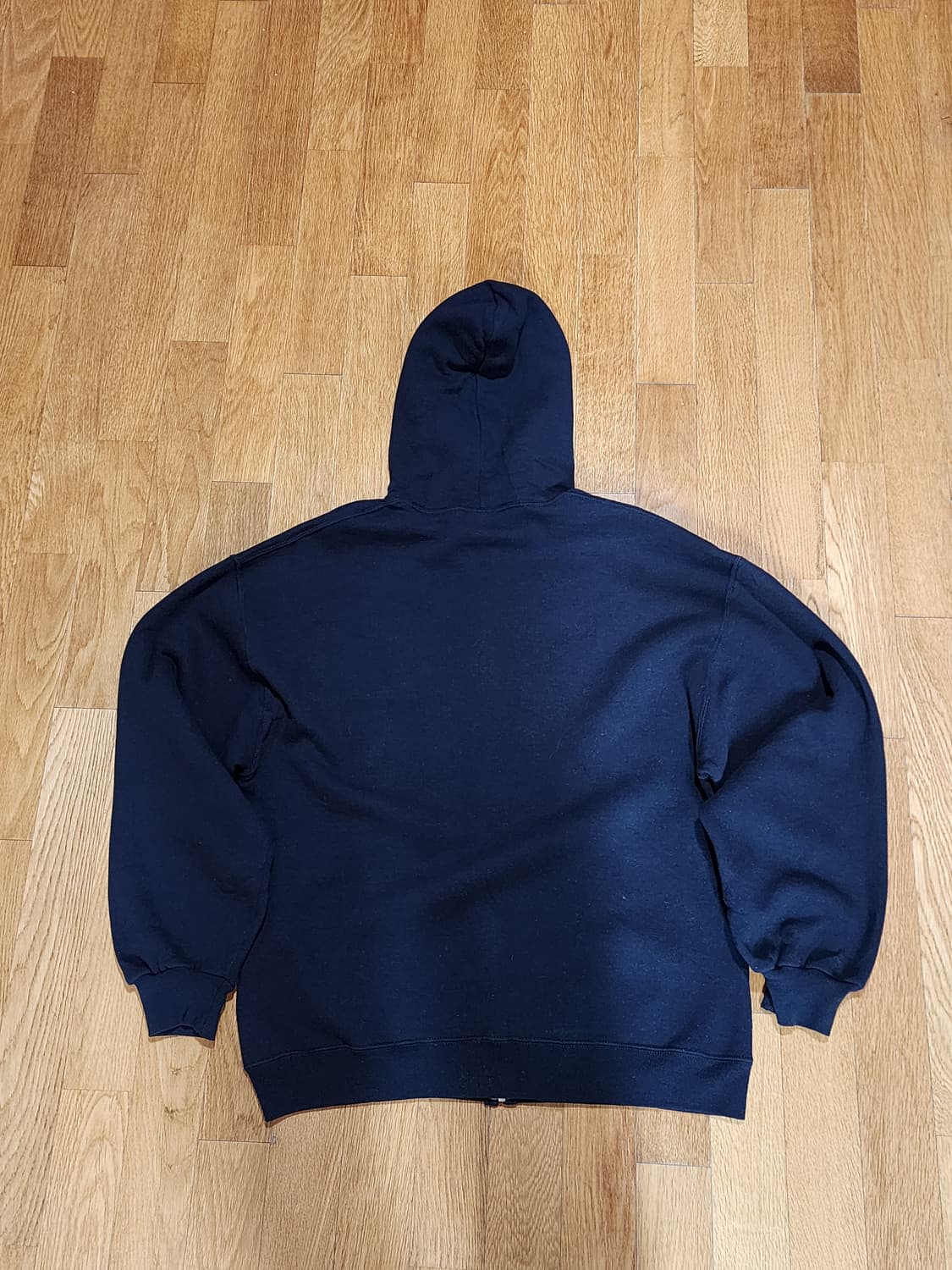 빈티지 러셀 후드집업 L 블랙 상품이미지6